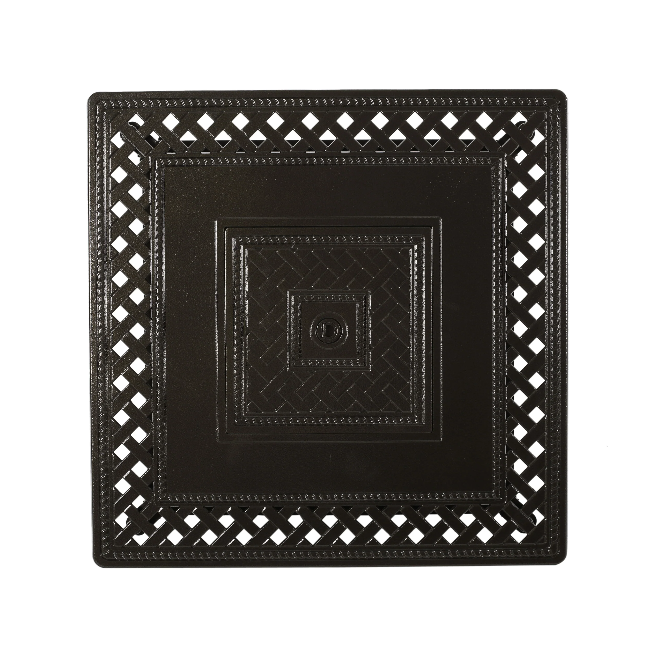 Dimitris Square Aluminum Propane Fire Pit - furnishings