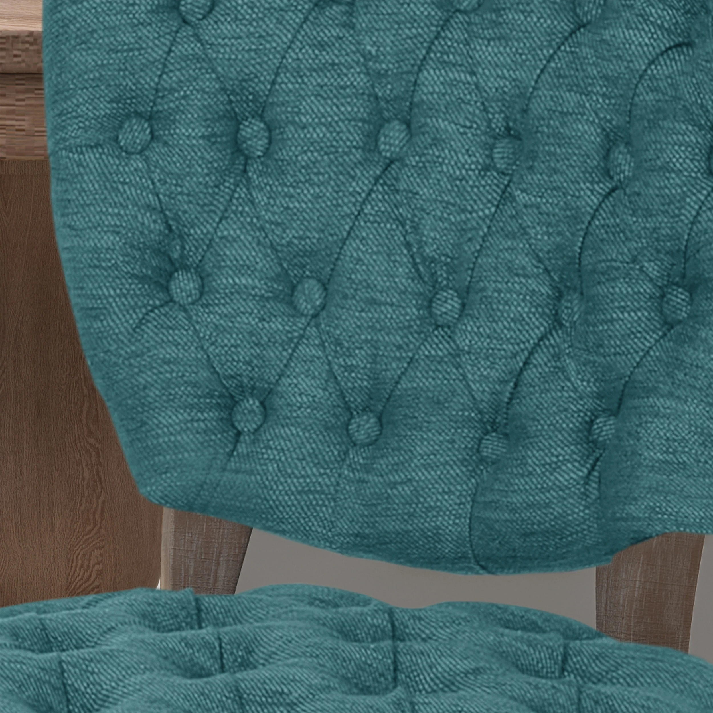 Case Tufted Dining Chair with Cabriole Legs (Set of 2) - furnishings