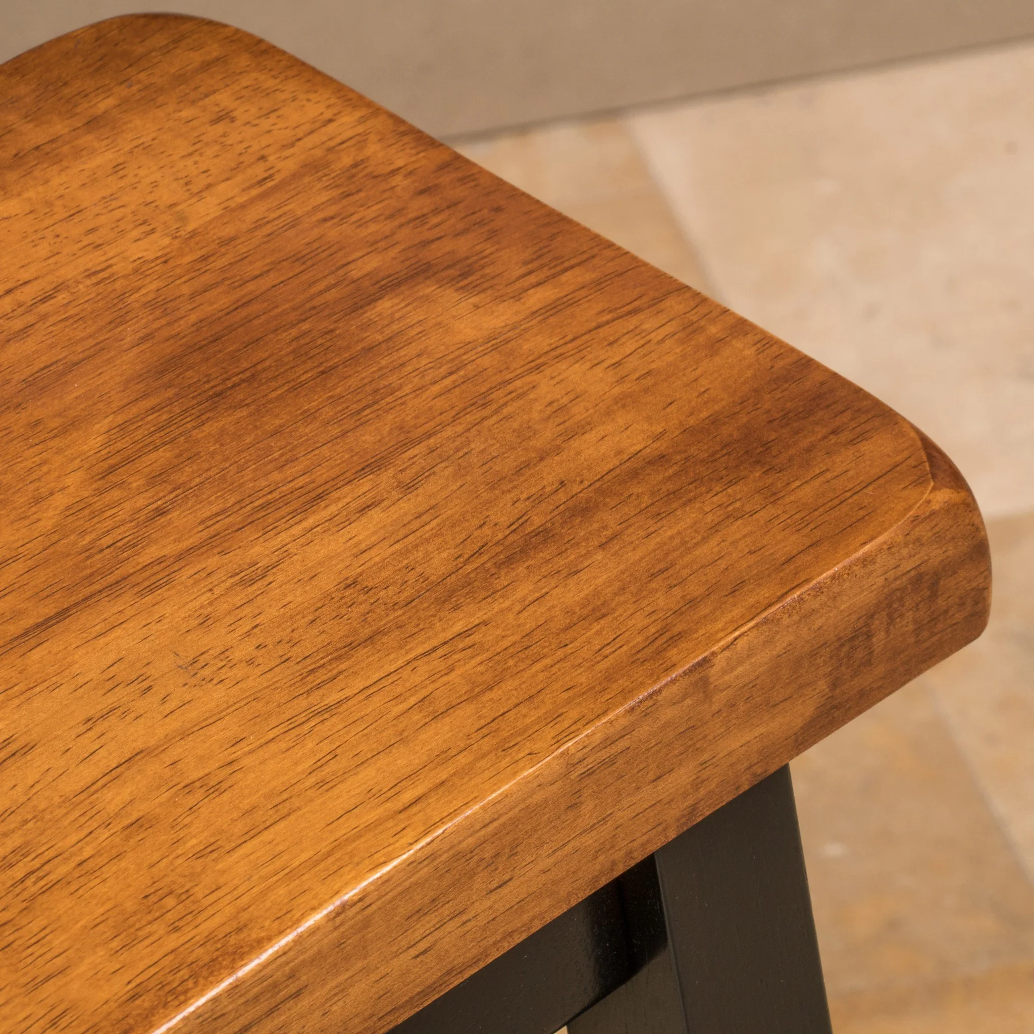 Toluca Saddle Wood 24-Inch Counter Dining Bench (Set of 2) - furnishings