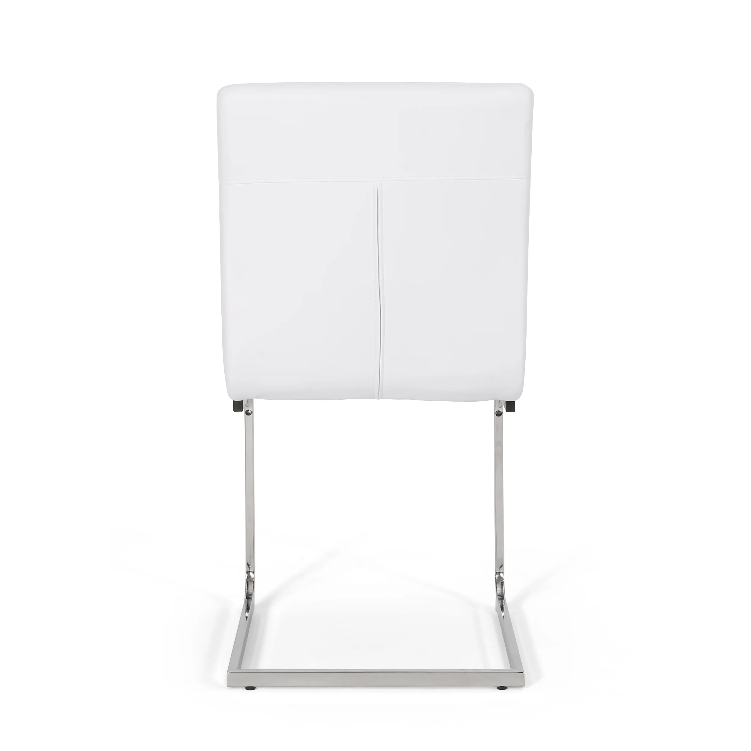 Benner Modern Upholstered Waffle Stitch Dining Chairs, Set of 2 - furnishings