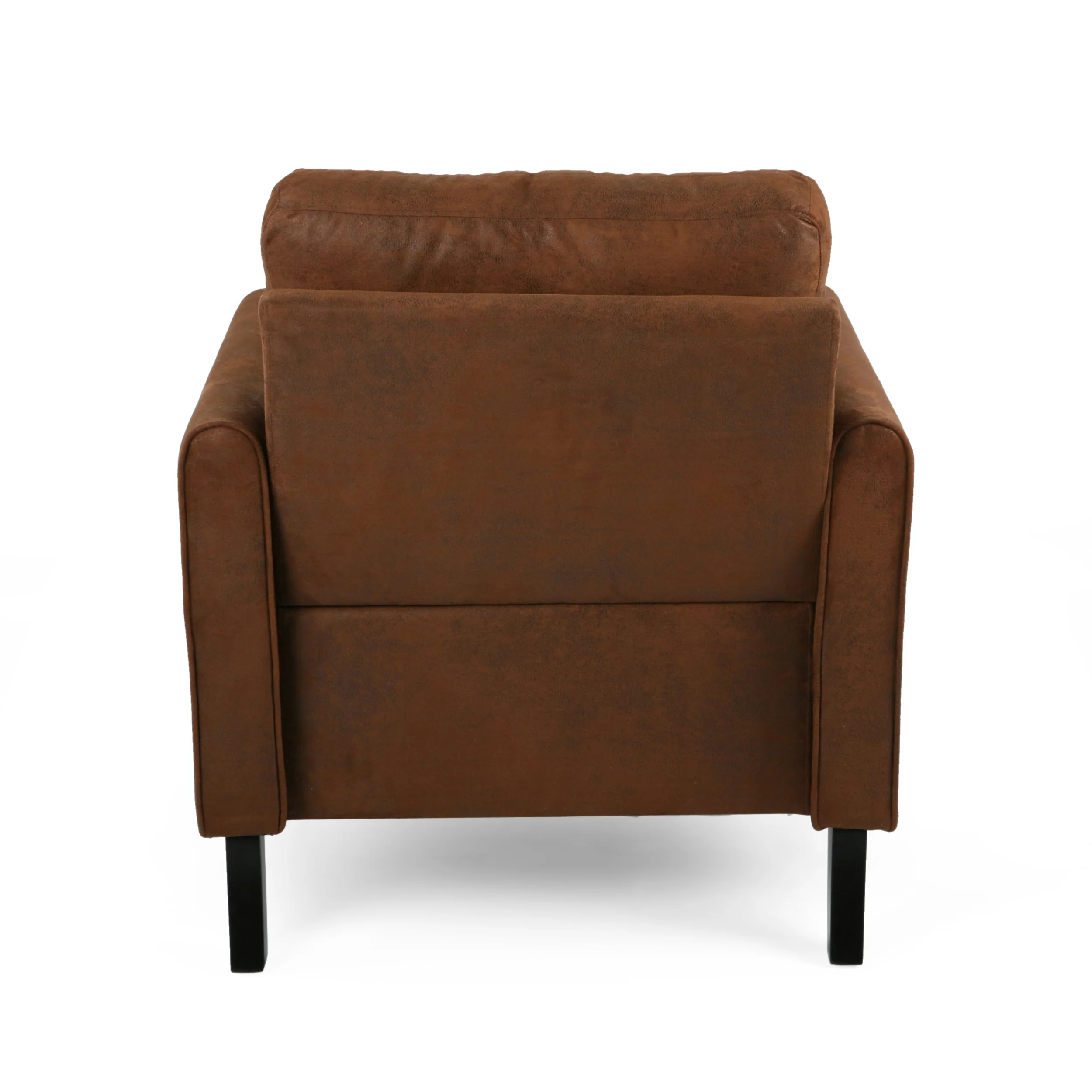Xyan Contemporary Club Chair with Plush Microfiber Cushions - furnishings