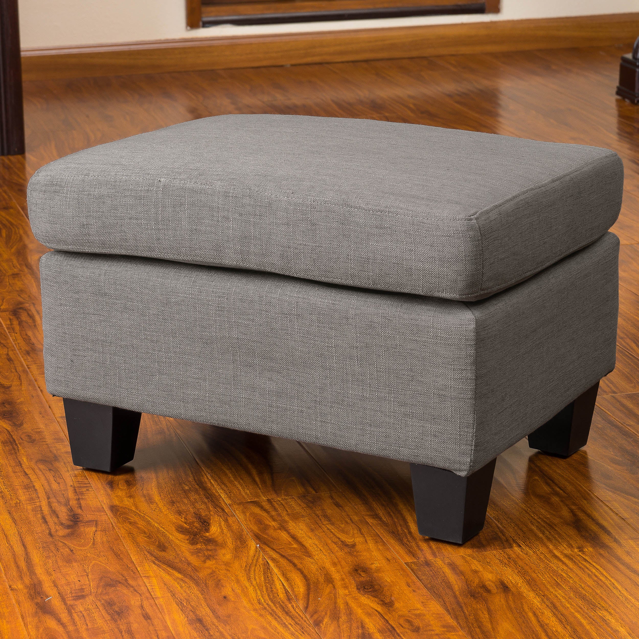Christabel Fabric Ottoman Footstool - furnishings