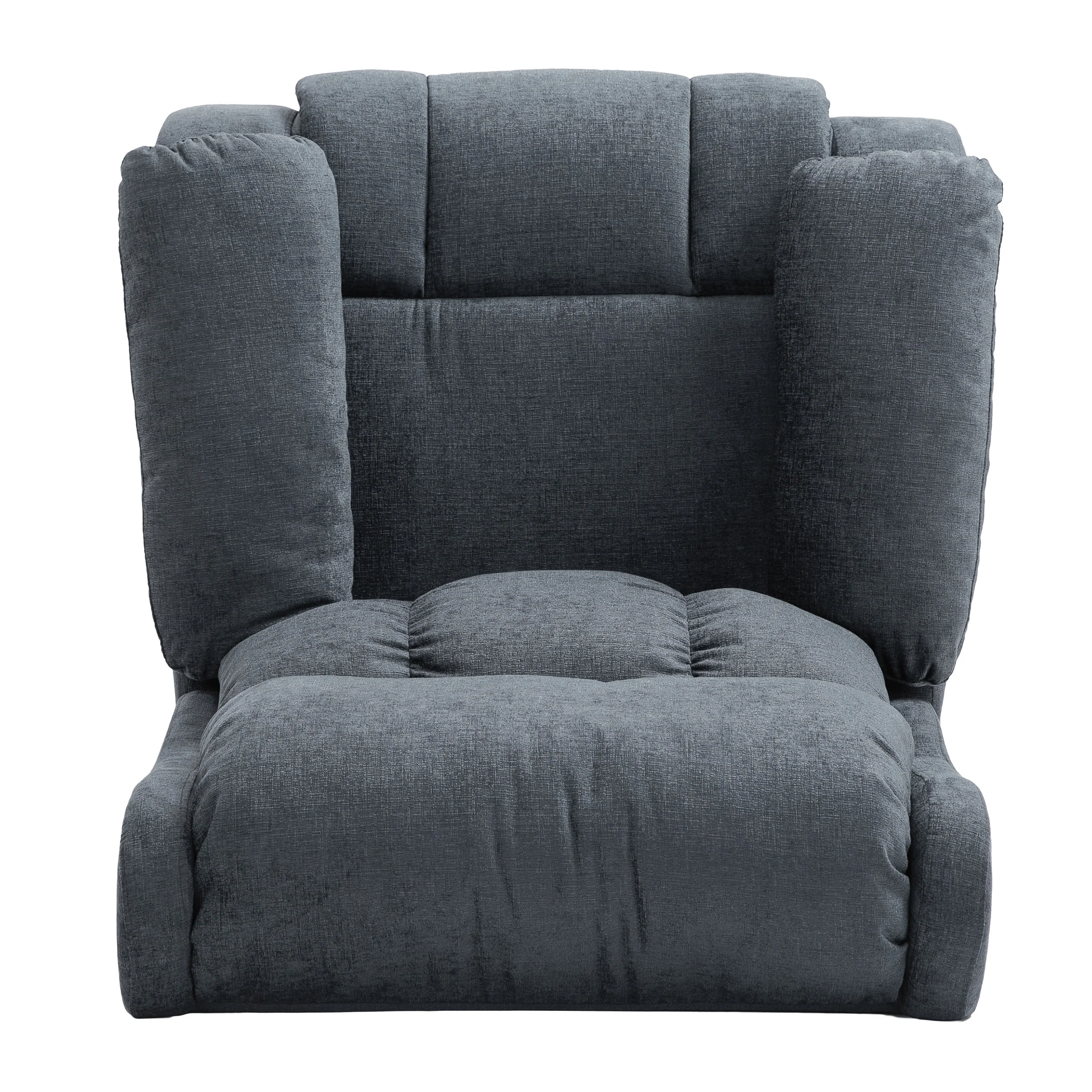 Lexie Contemporary Pillow Tufted Massage Recliner - furnishings