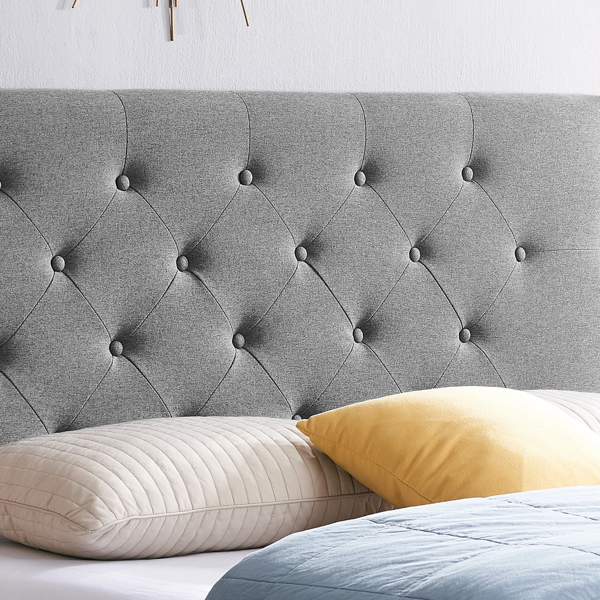 Dawn Contemporary Upholstered Queen/Full Headboard - furnishings