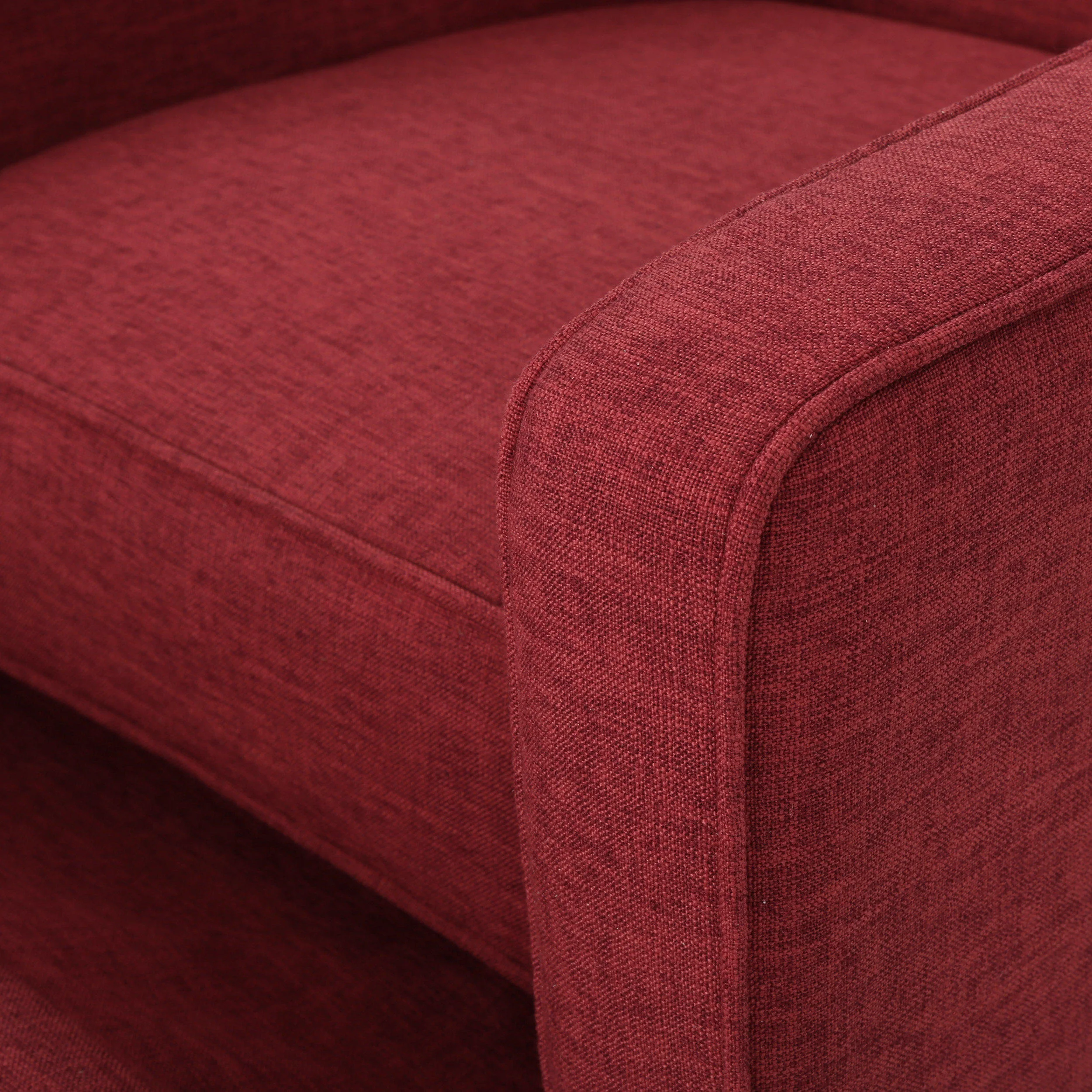 Mason Mid-Century Modern Tufted Back Fabric Recliner - furnishings