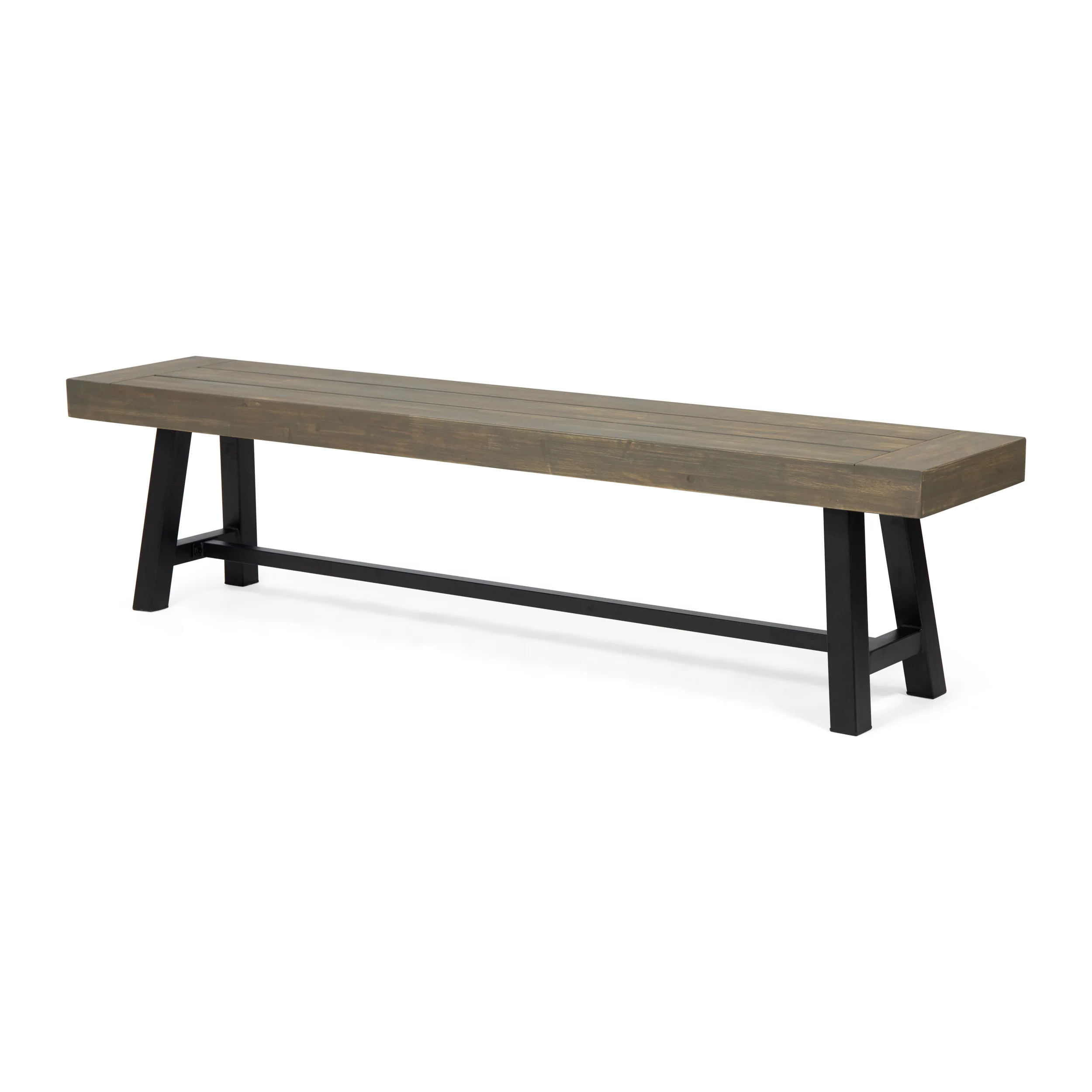 Marian Outdoor Acacia Wood Bench - furnishings