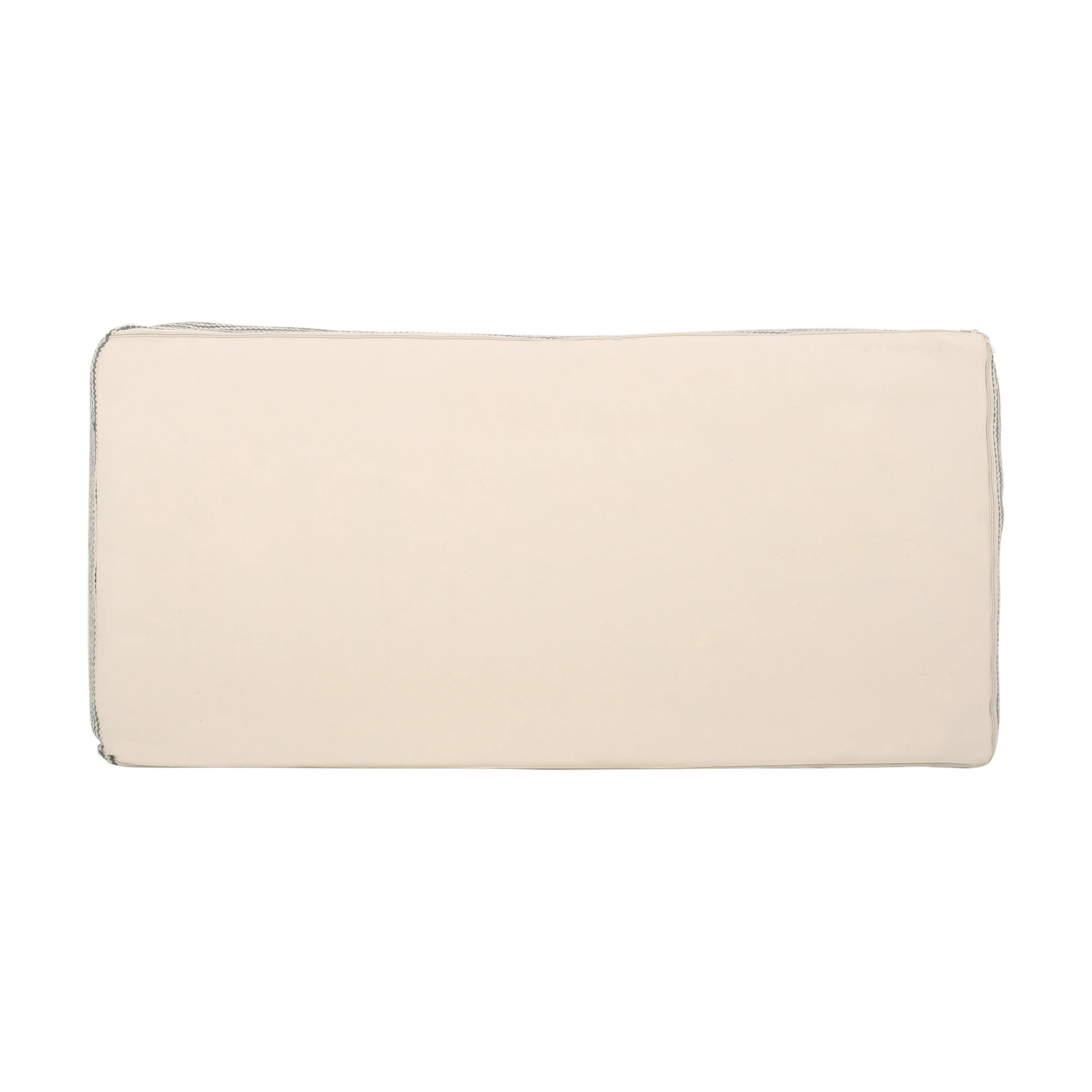 Rahsaan Modern Rectangular Bean Bag Ottoman - furnishings