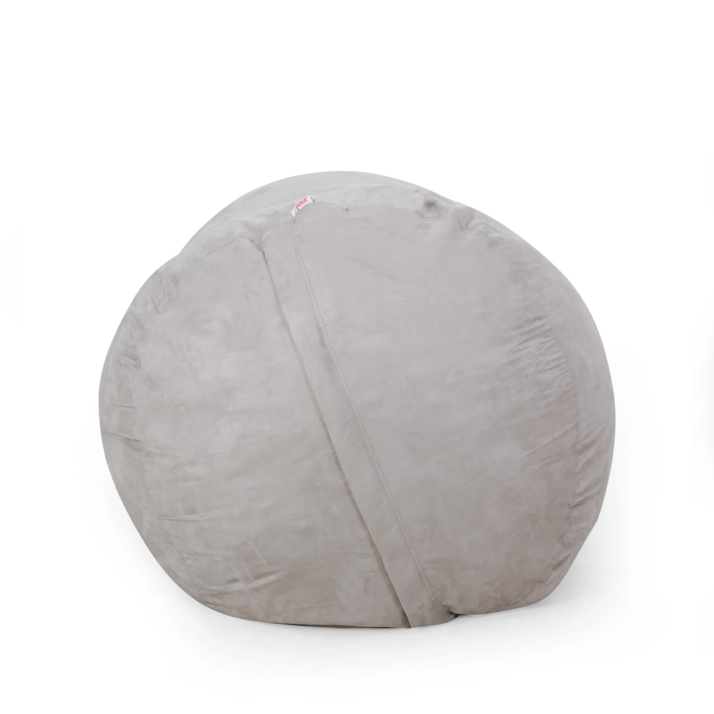 Tucker Modern 8 Foot Microfiber Pastel Bean Bag - furnishings