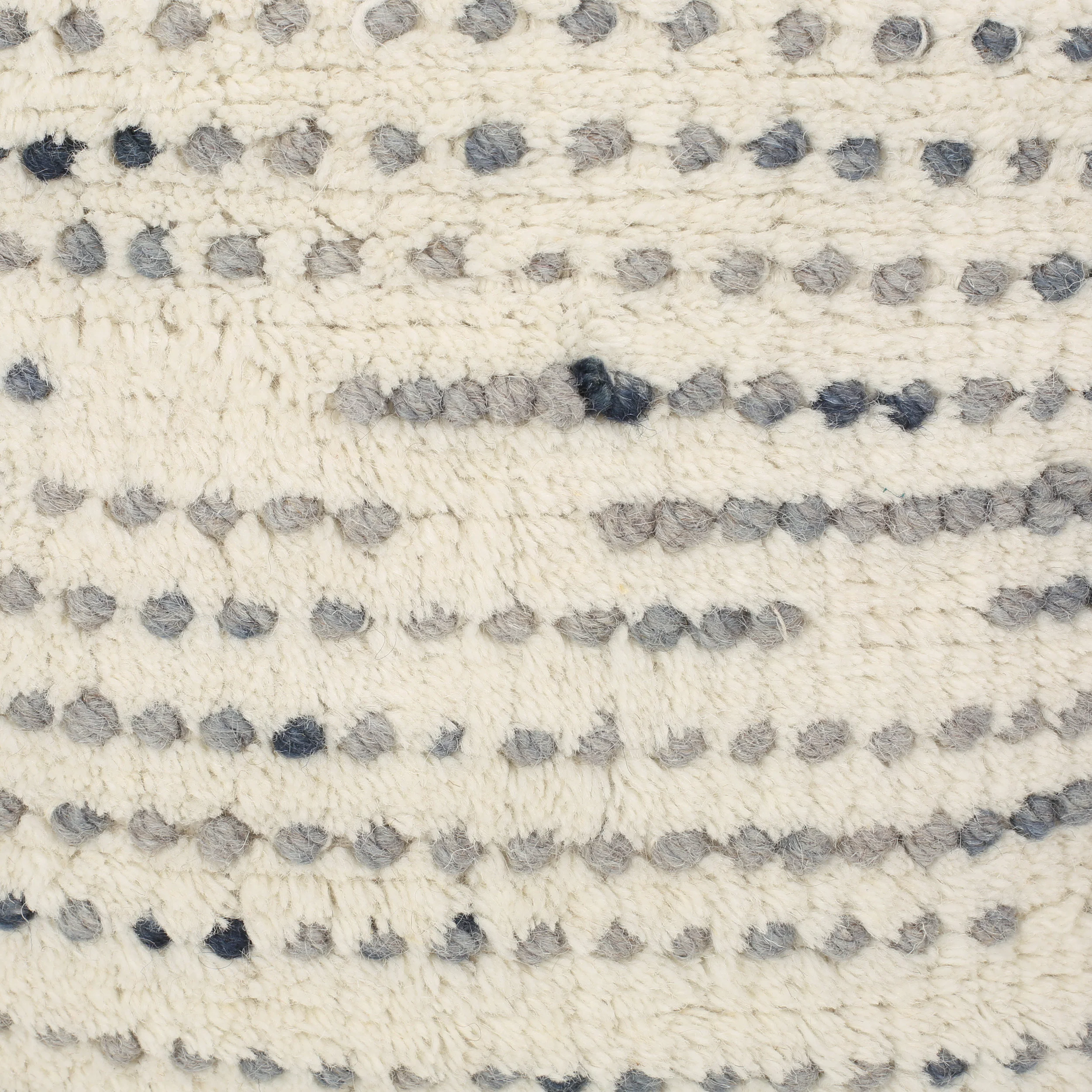 Eakly Handcrafted Boho Fabric Cube Pouf - furnishings