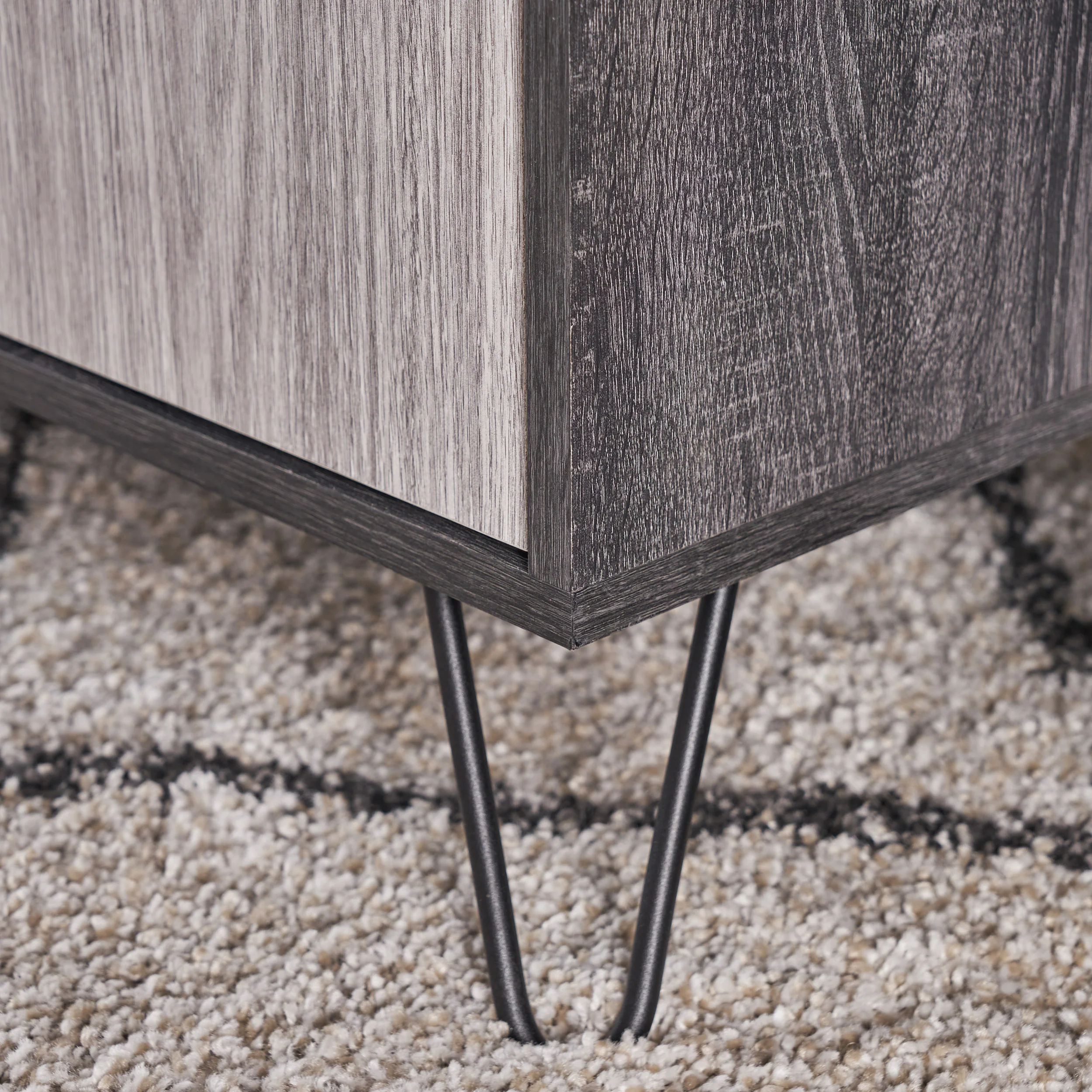 Vivian Mid Century Modern Cabinet - furnishings