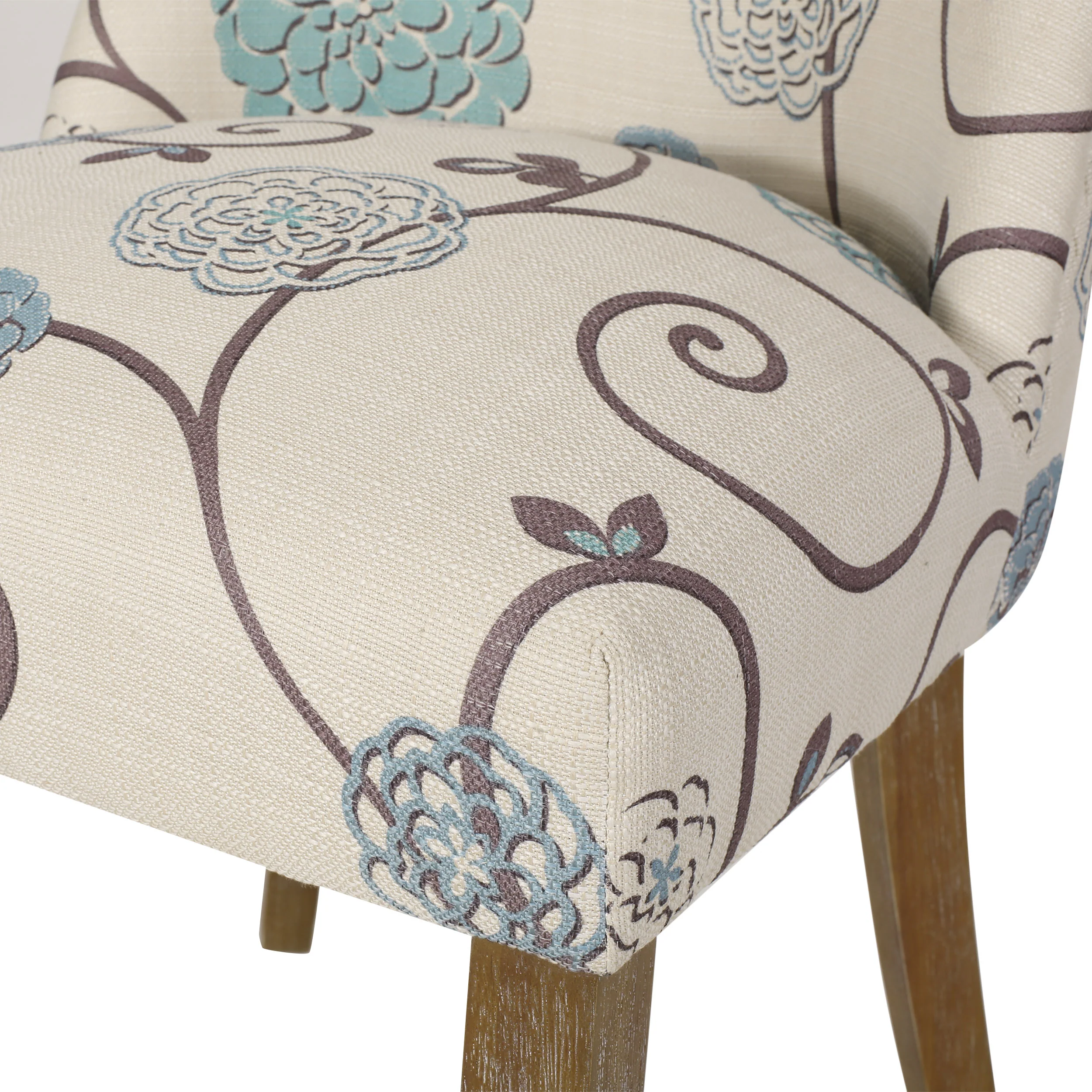 Gladwin Contemporary Fabric Dining Chairs, Set of 6 - furnishings