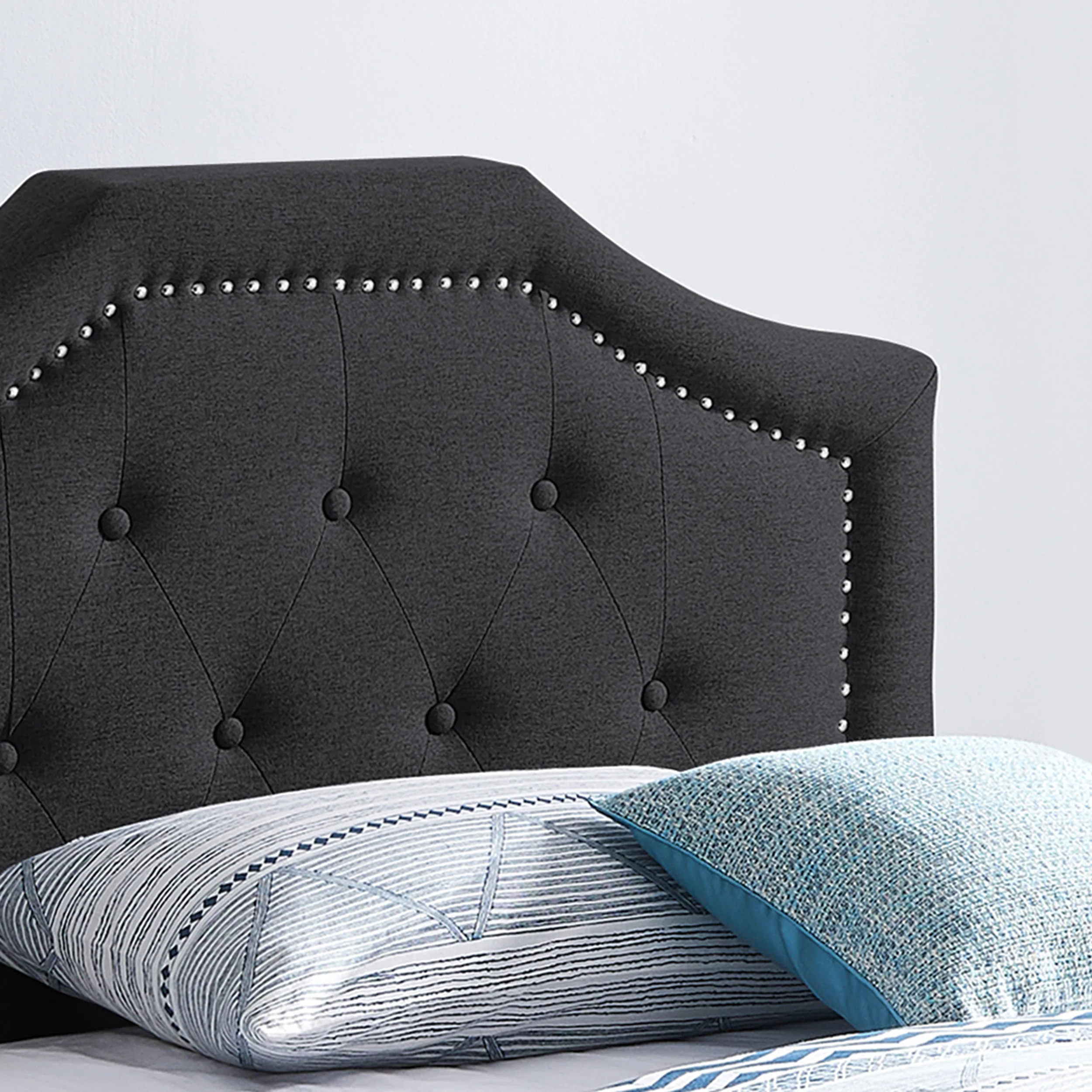 Renee Contemporary Upholstered Twin Bed Platform - furnishings