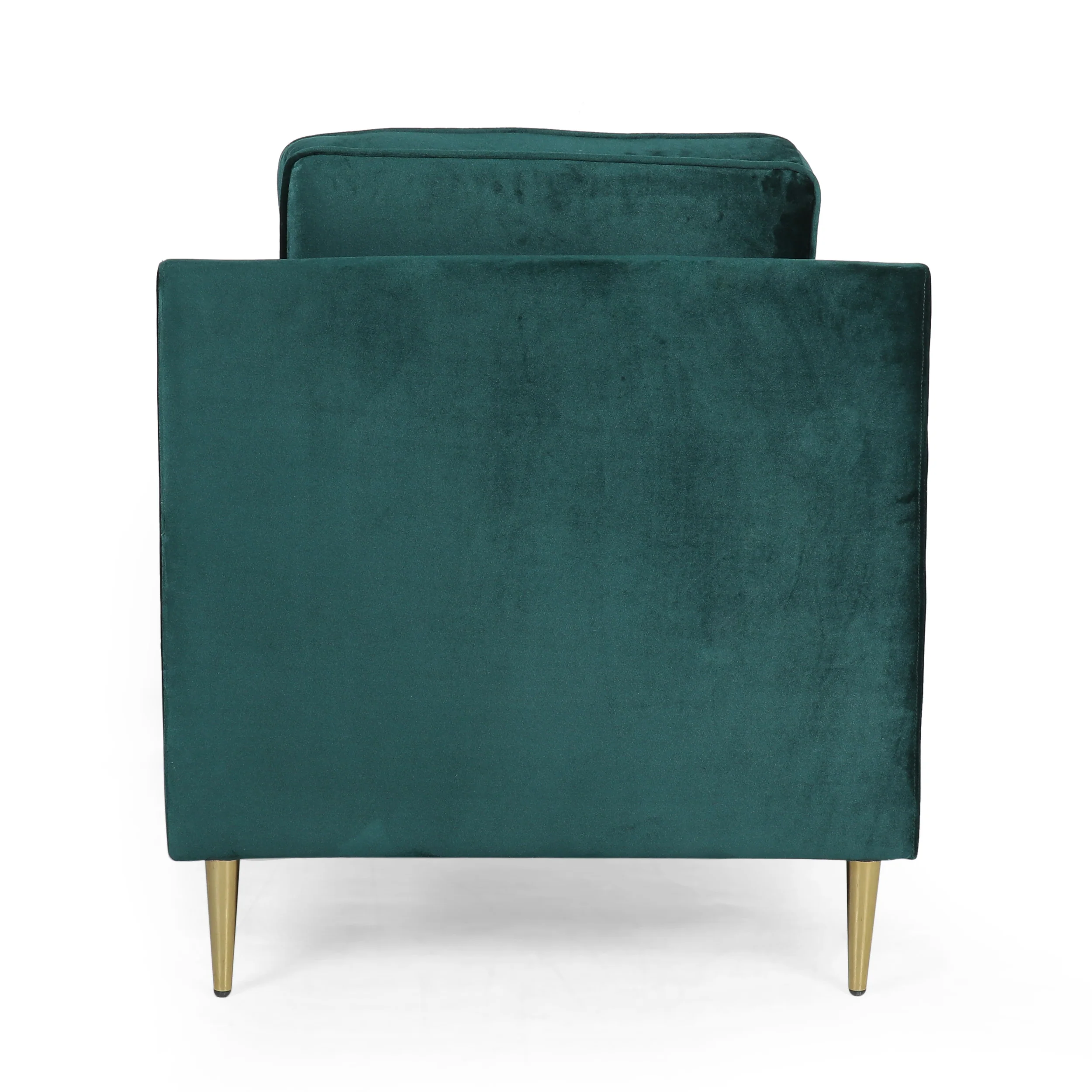Taylea Modern Glam Tufted Velvet Club Chair - furnishings