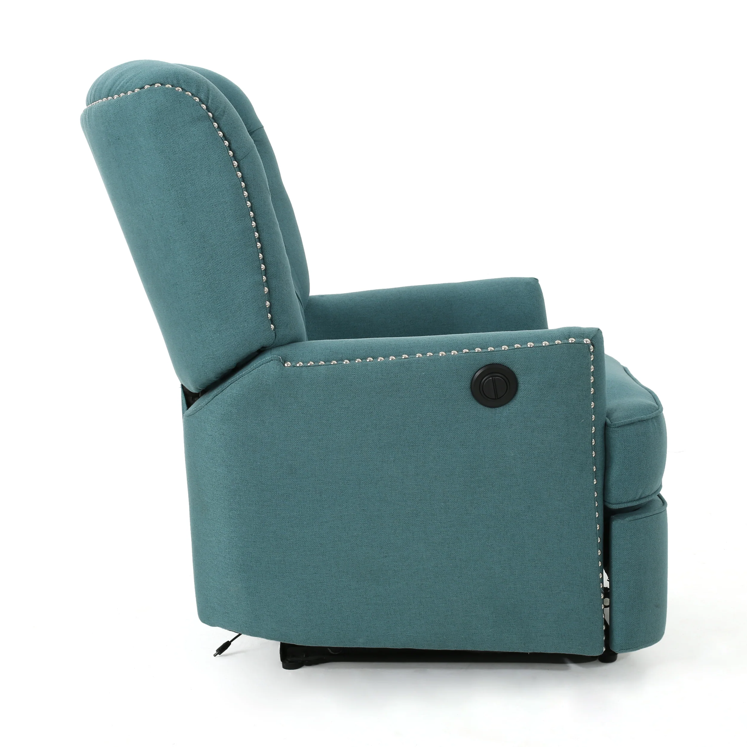 Palermo Tufted Fabric Power Recliner Chair - furnishings