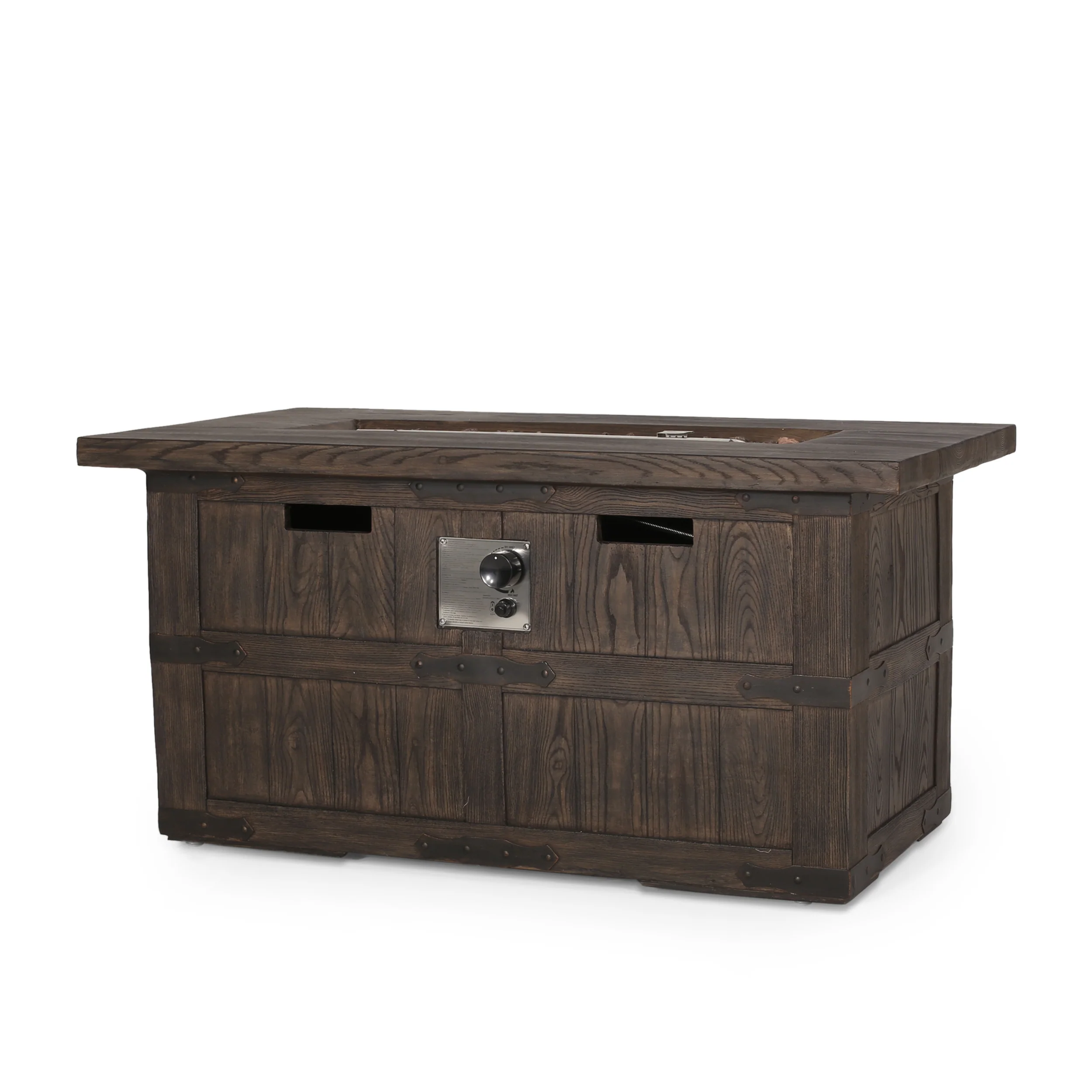 Voll Outdoor 40,000 BTU Rectangle Fire Pit - furnishings