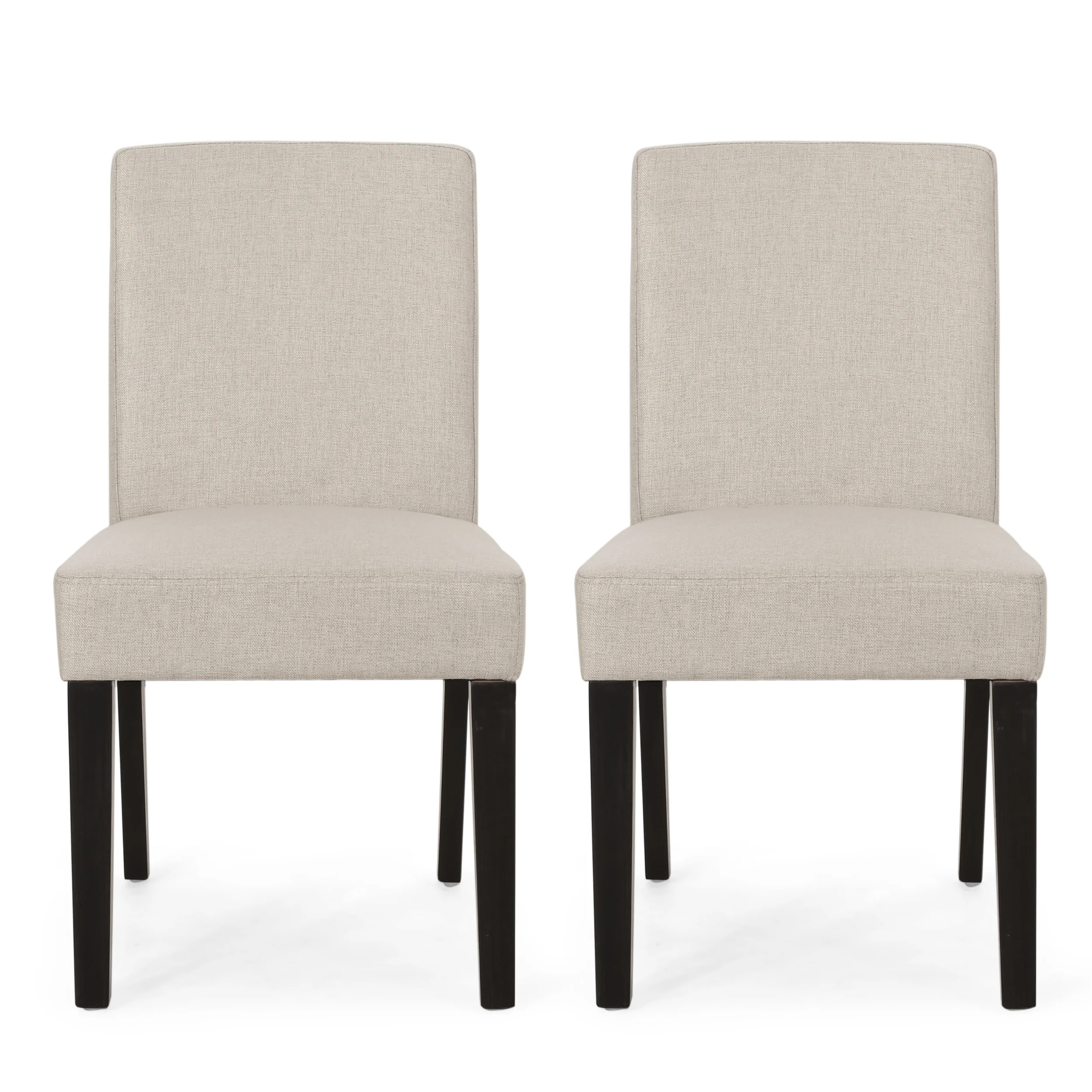 Pocatello Kuna Contemporary Upholstered Dining Chair, Set of 2 - furnishings