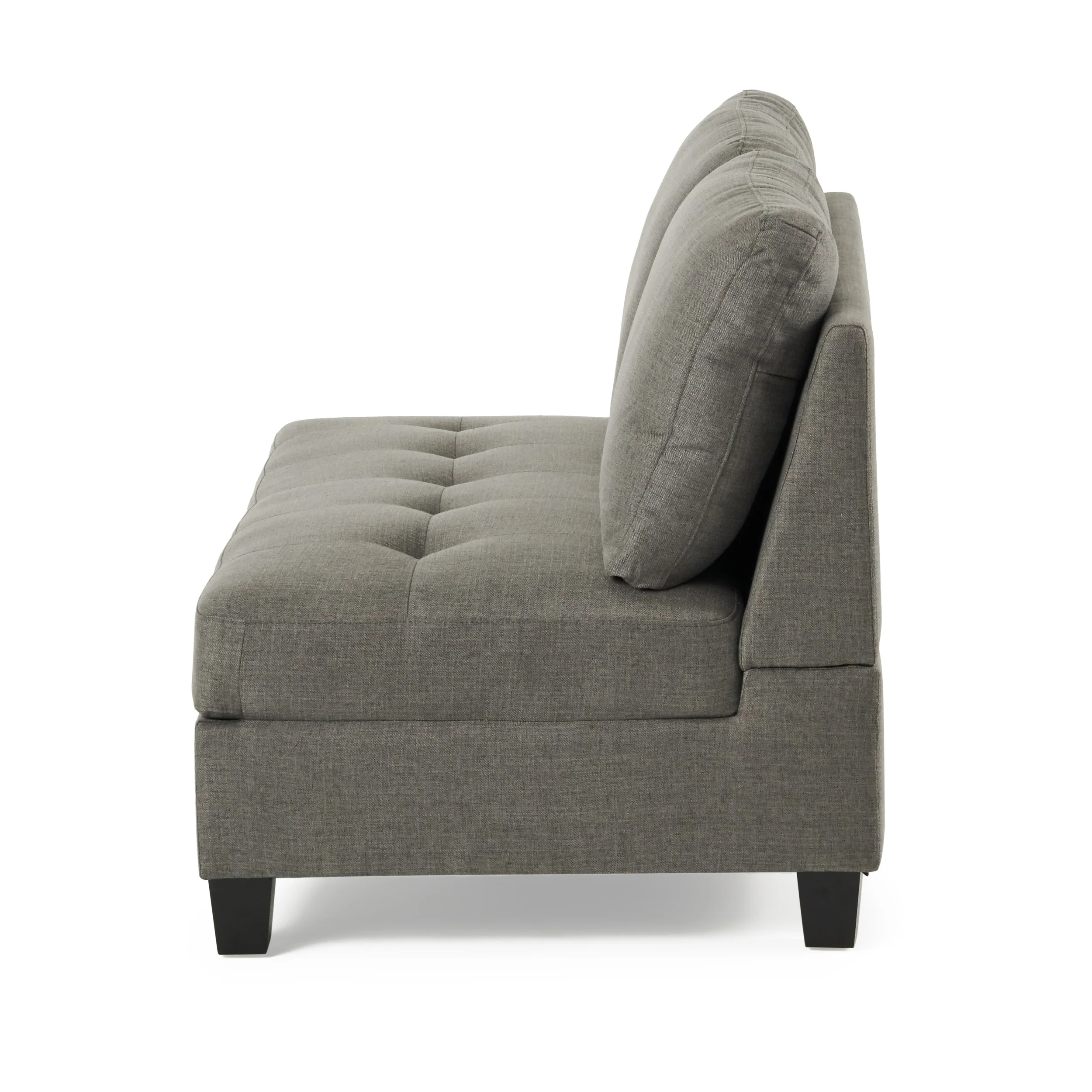 Jakyri Fabric 7 Seater Tufted Sectional Sofa - furnishings