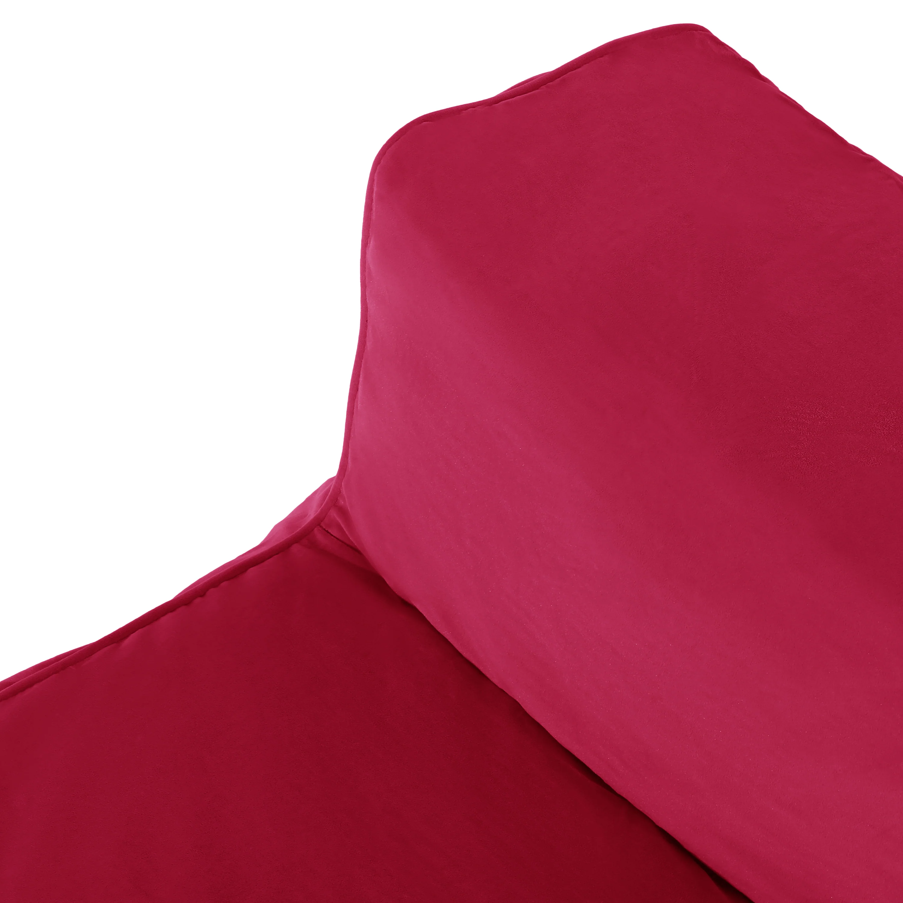 Caraway Modern Velvet Bean Bag Chair - furnishings