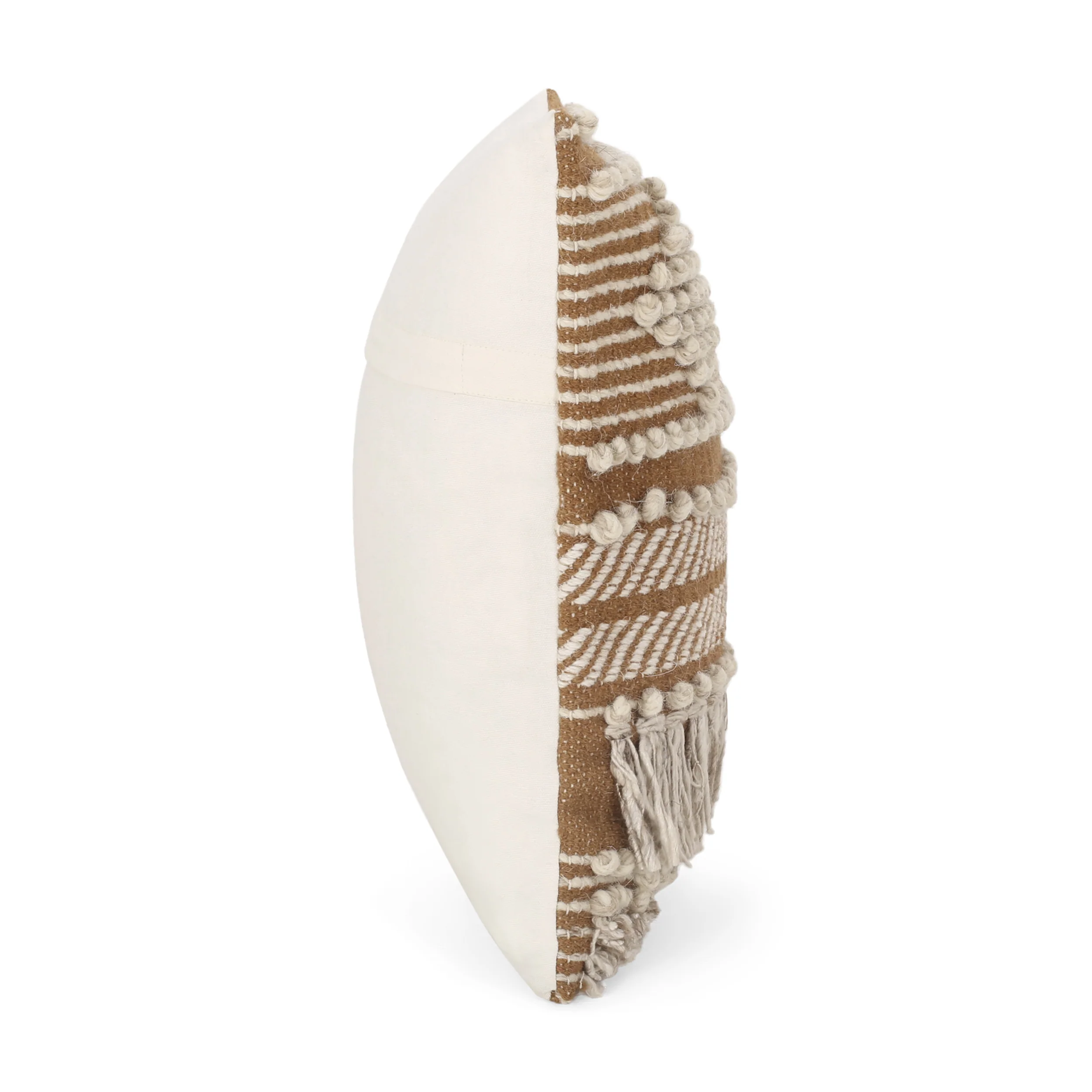 Nahyla Macrame Boho Throw Pillow - furnishings