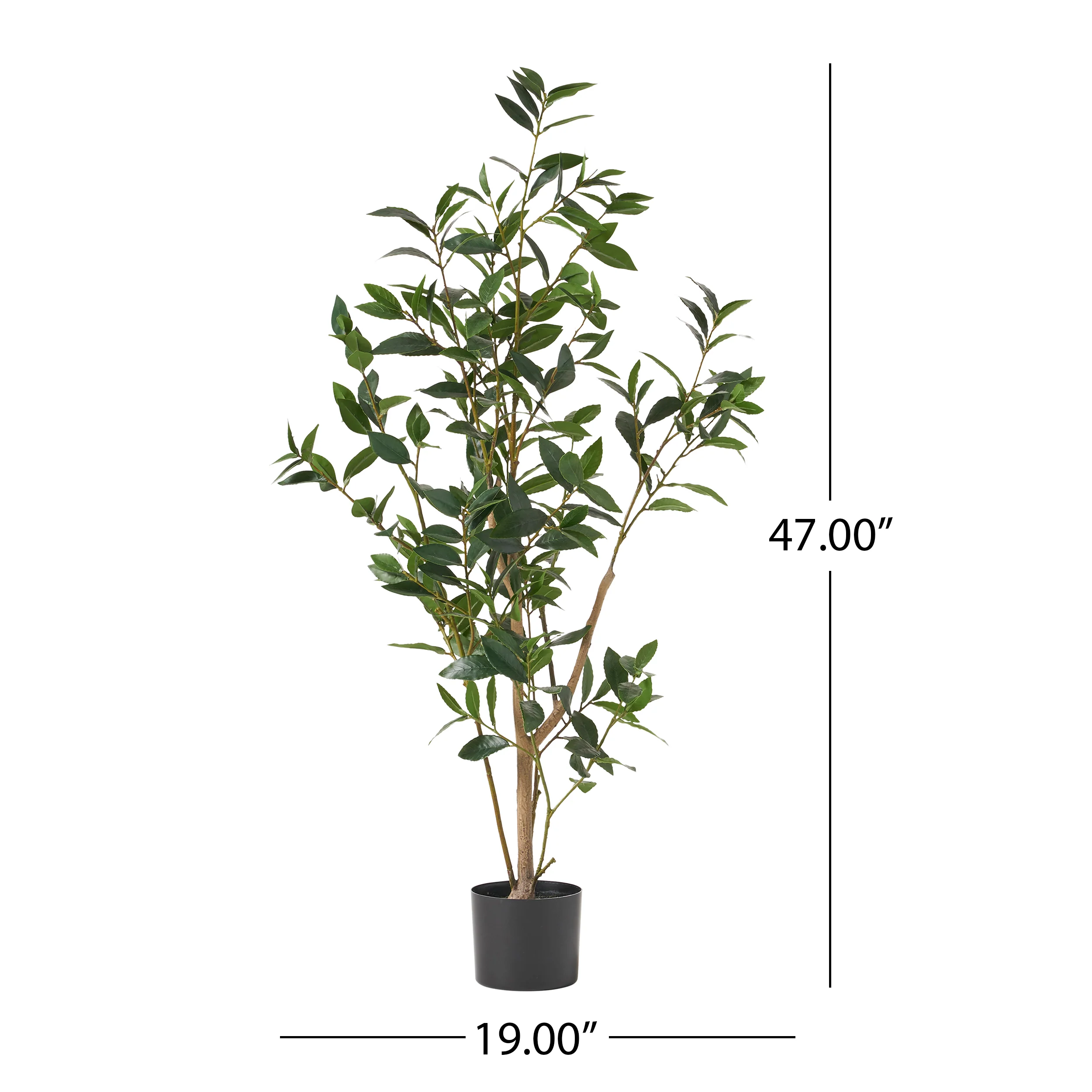 Forgan Artificial Laurel Tree - furnishings