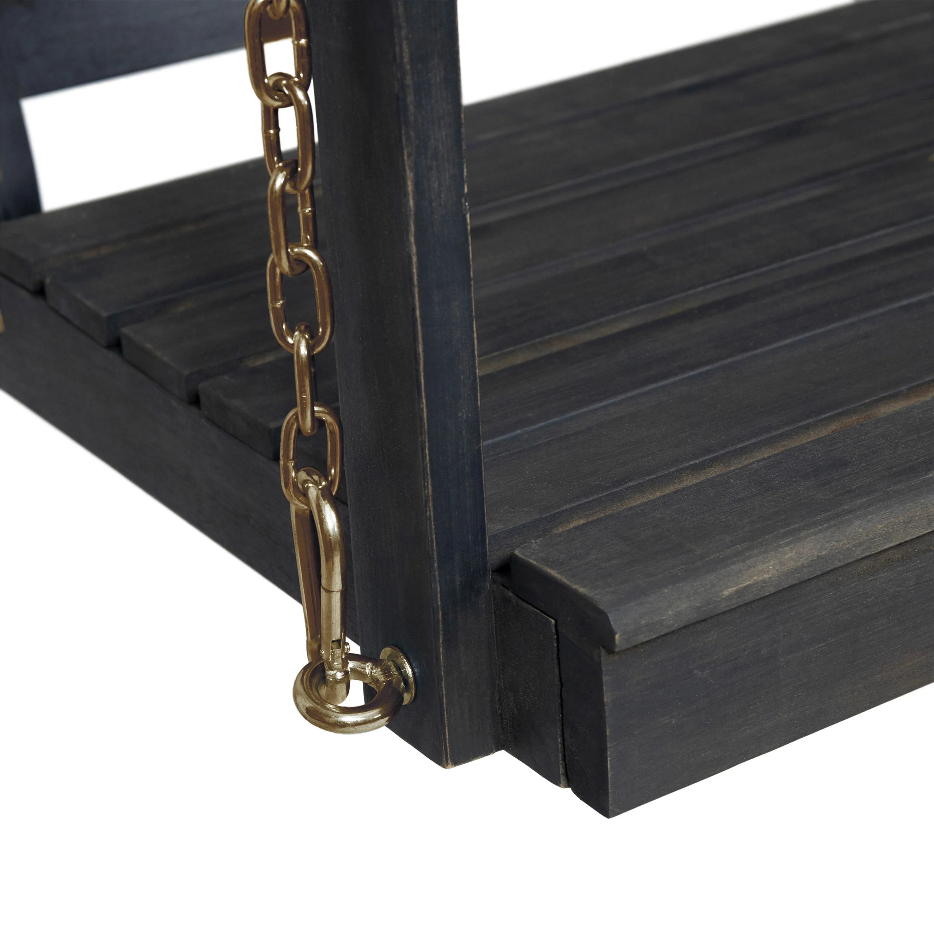 Lilith Outdoor Aacia Wood Porch Swing - furnishings