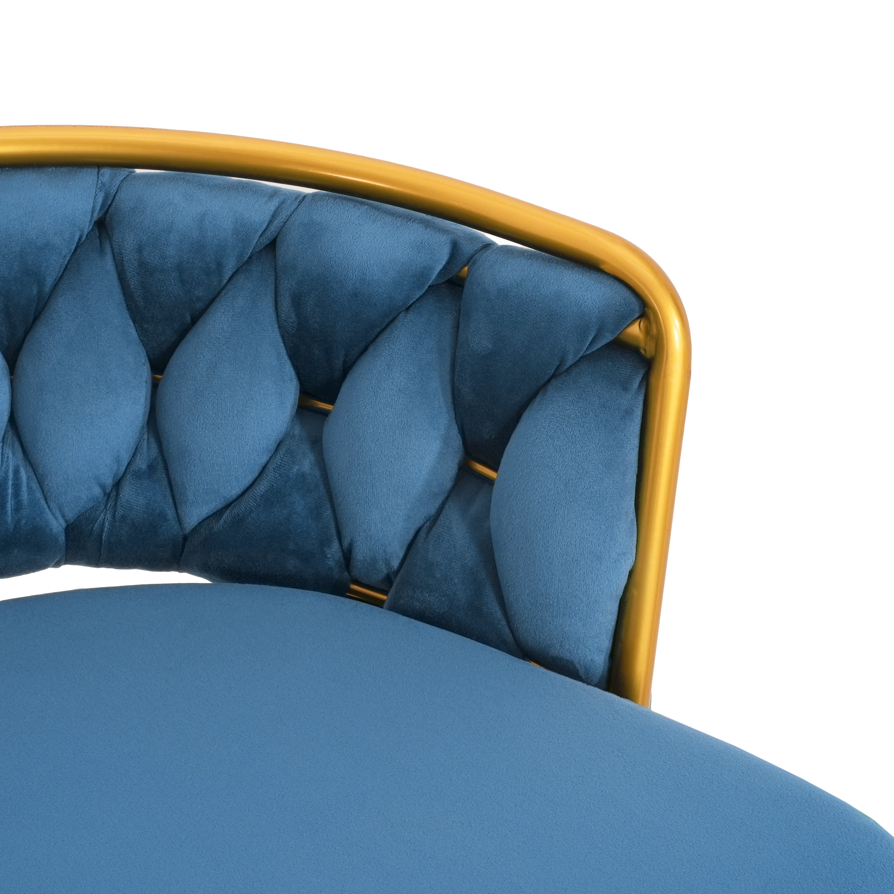 Flufy Modern Rubberwood Upholstered Dining Chairs - furnishings
