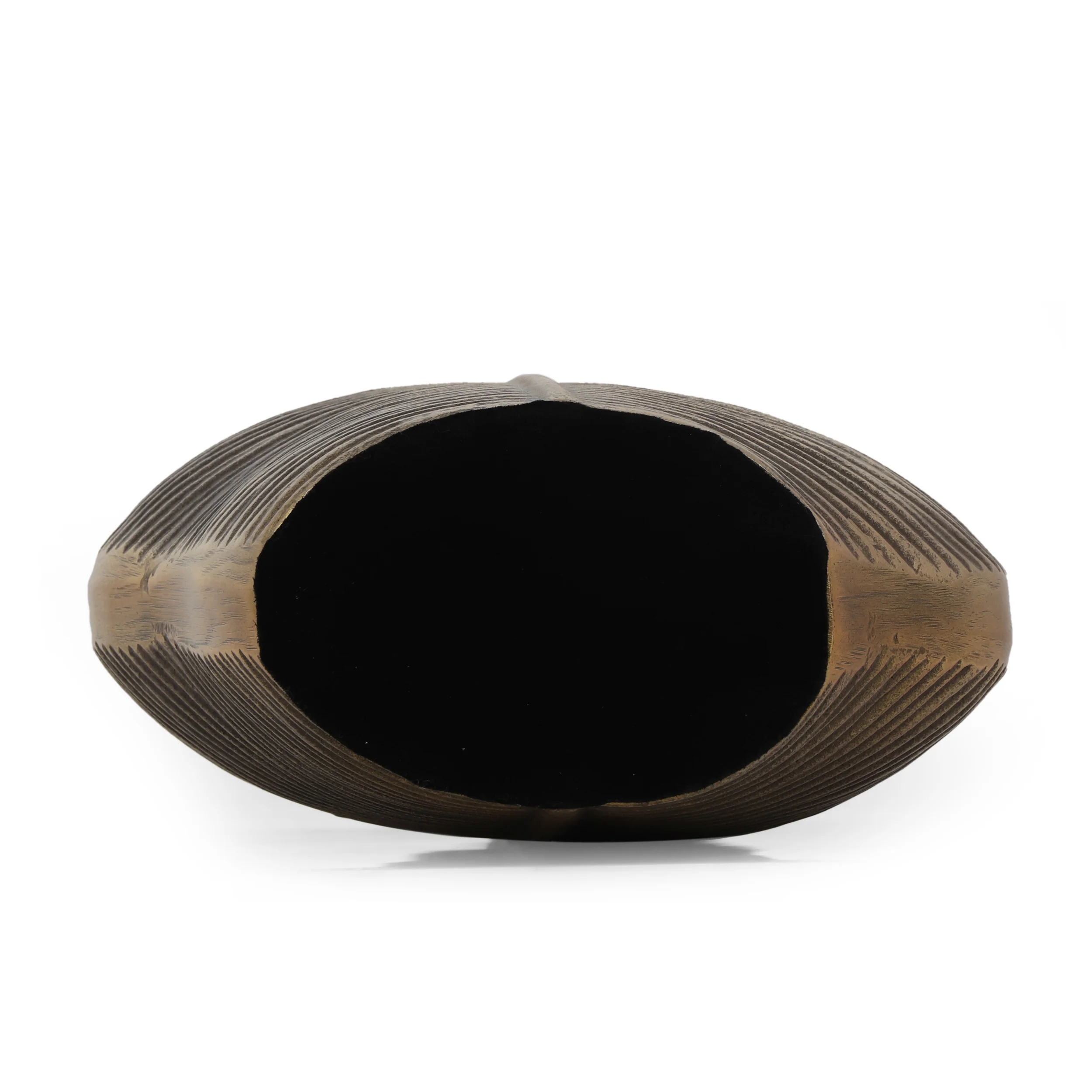 Clarkdale Handcrafted Aluminum Leaf Vase - furnishings
