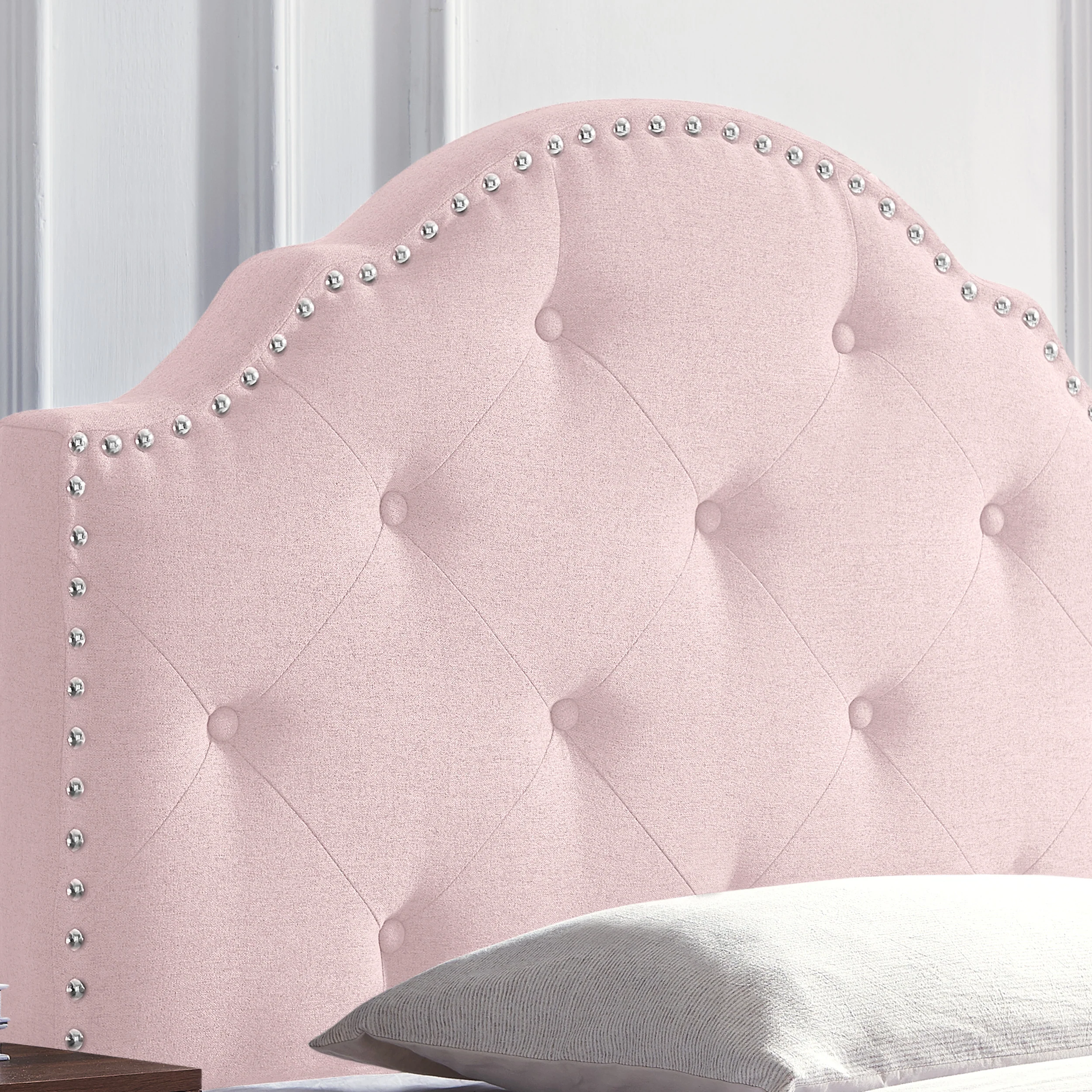 Sharon Contemporary Upholstered Twin Headboard - furnishings