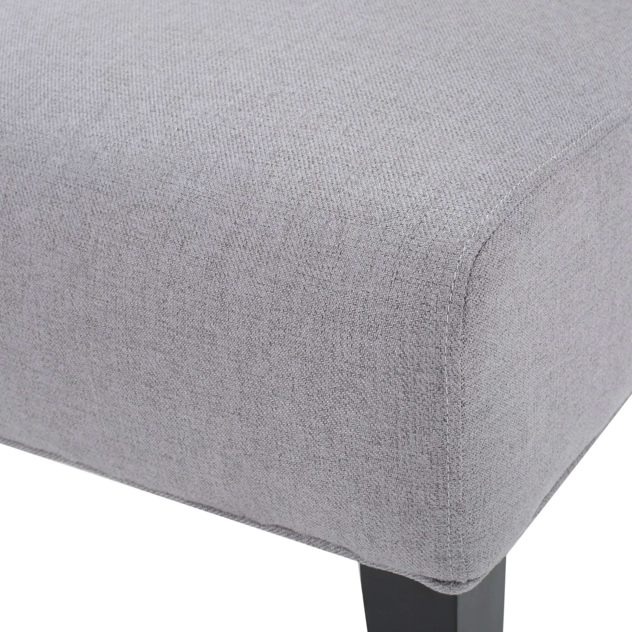Kendal Contemporary Fabric Slipper Accent Chair - furnishings