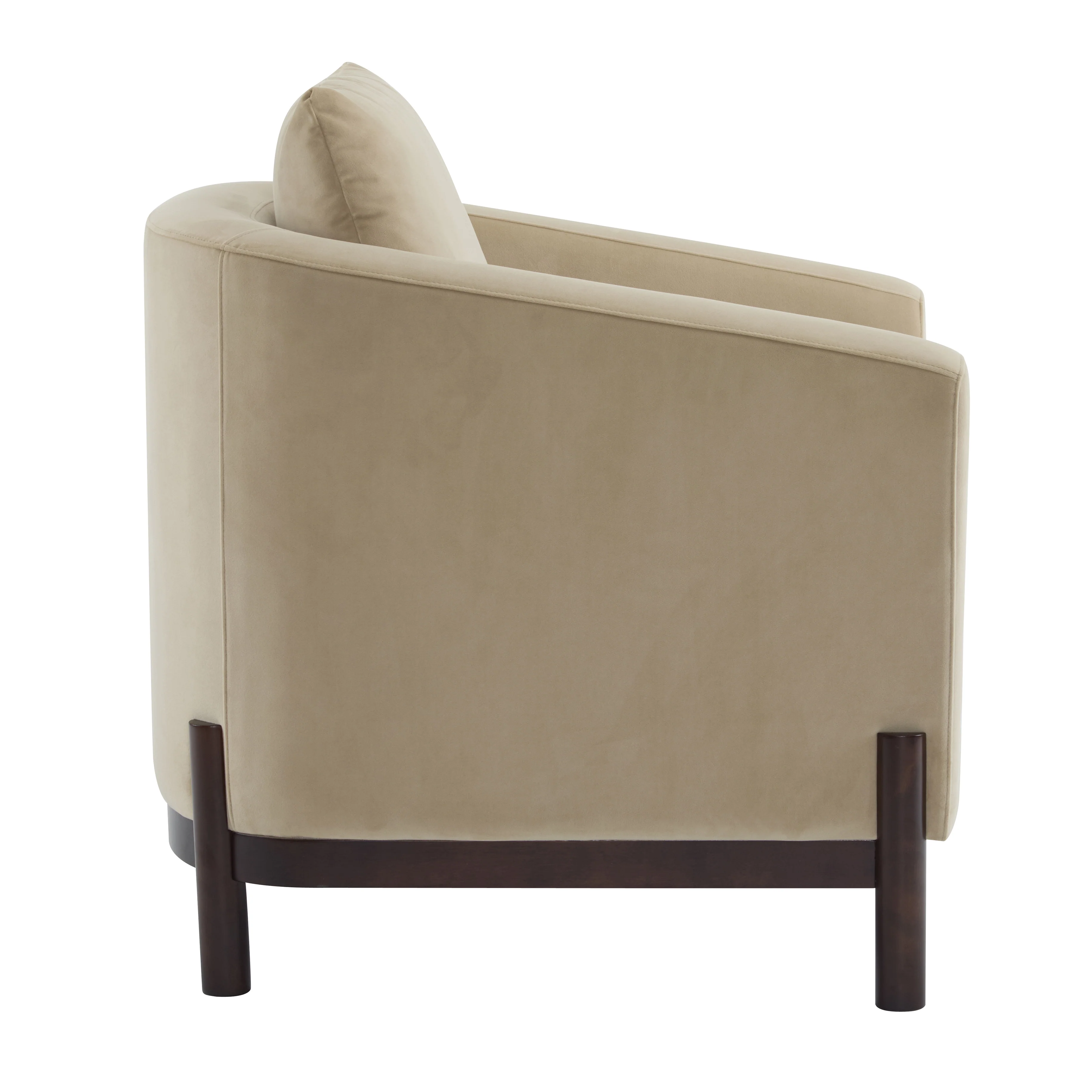 Mason Modern Luxury Barrel Club Chair - furnishings