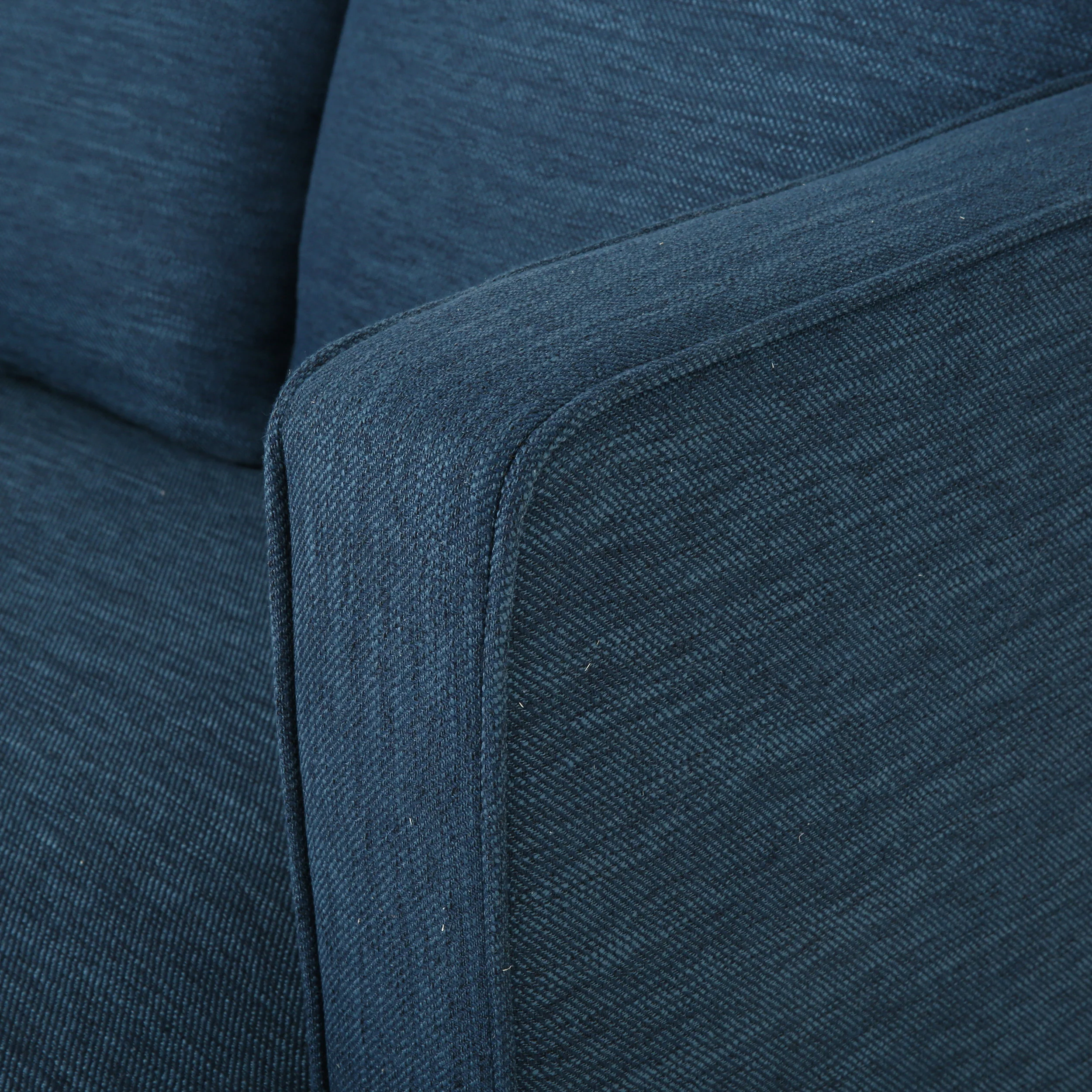 Nimsi Contemporary 3 Seater Fabric Sofa - furnishings