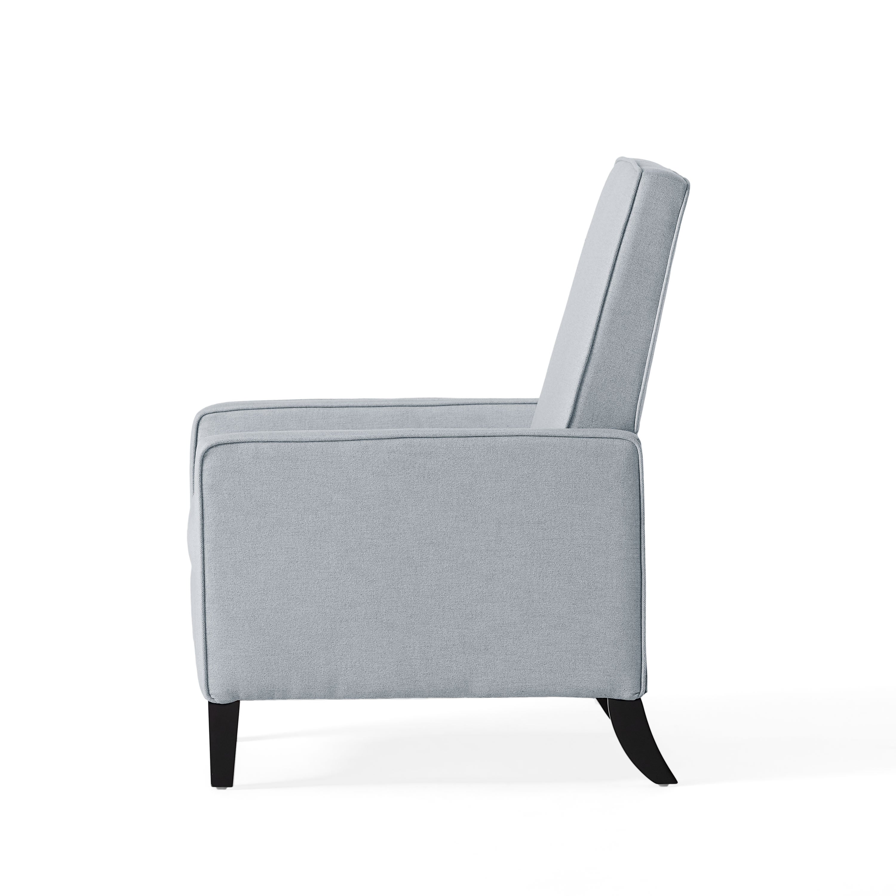 Olinda Minimalist Style Fabric Recliner Chair - furnishings