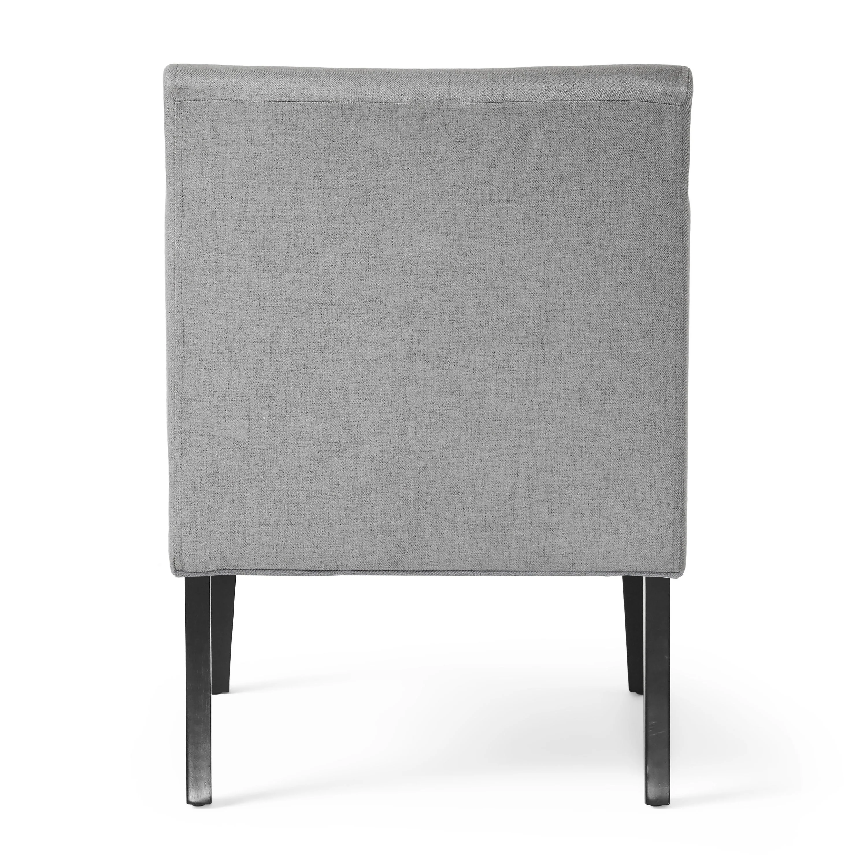 Kendal Contemporary Fabric Slipper Accent Chair - furnishings