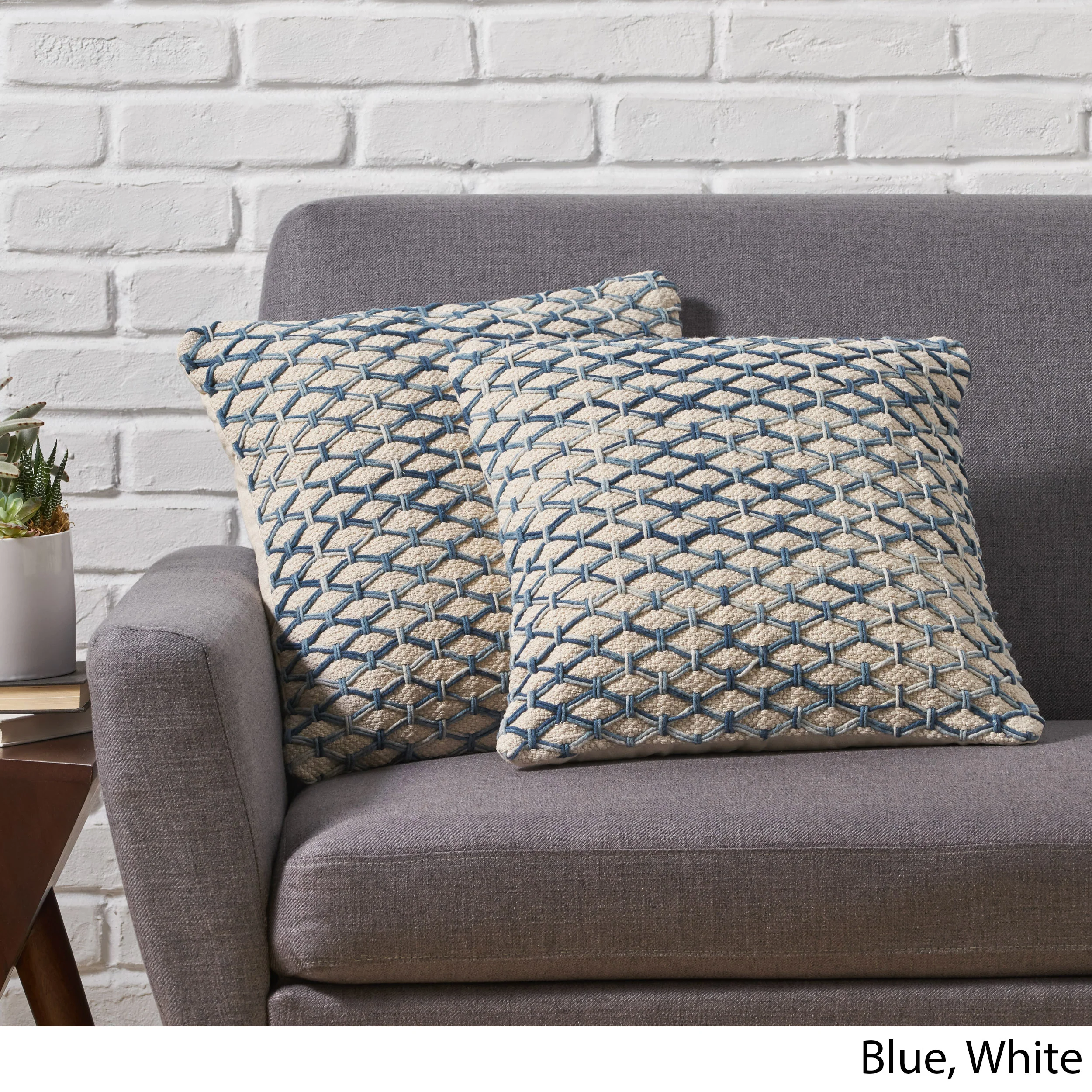 Jahari Boho Cotton Pillow Cover (Set of 2) - furnishings