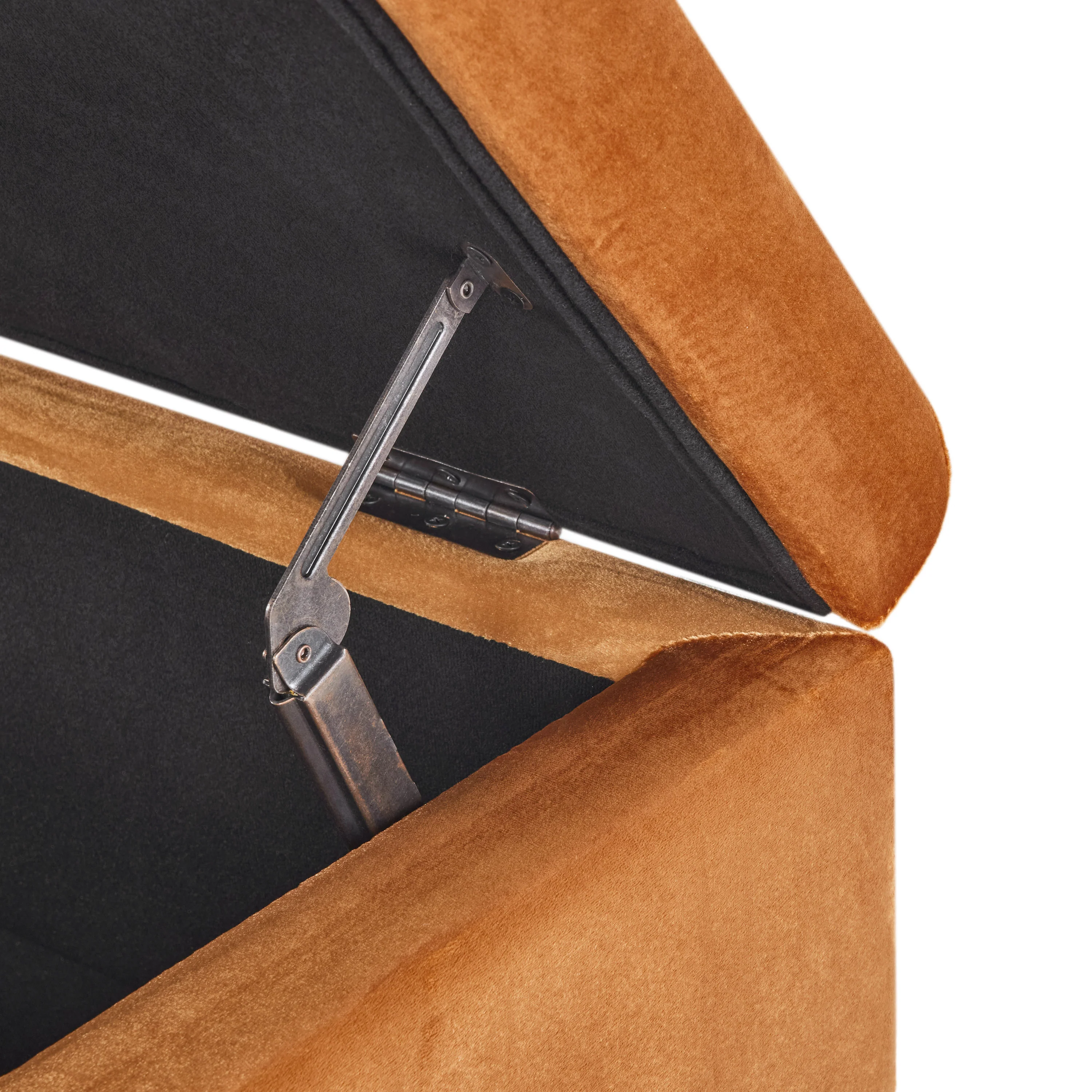 Wendover Fabric Storage Ottoman Bench - furnishings