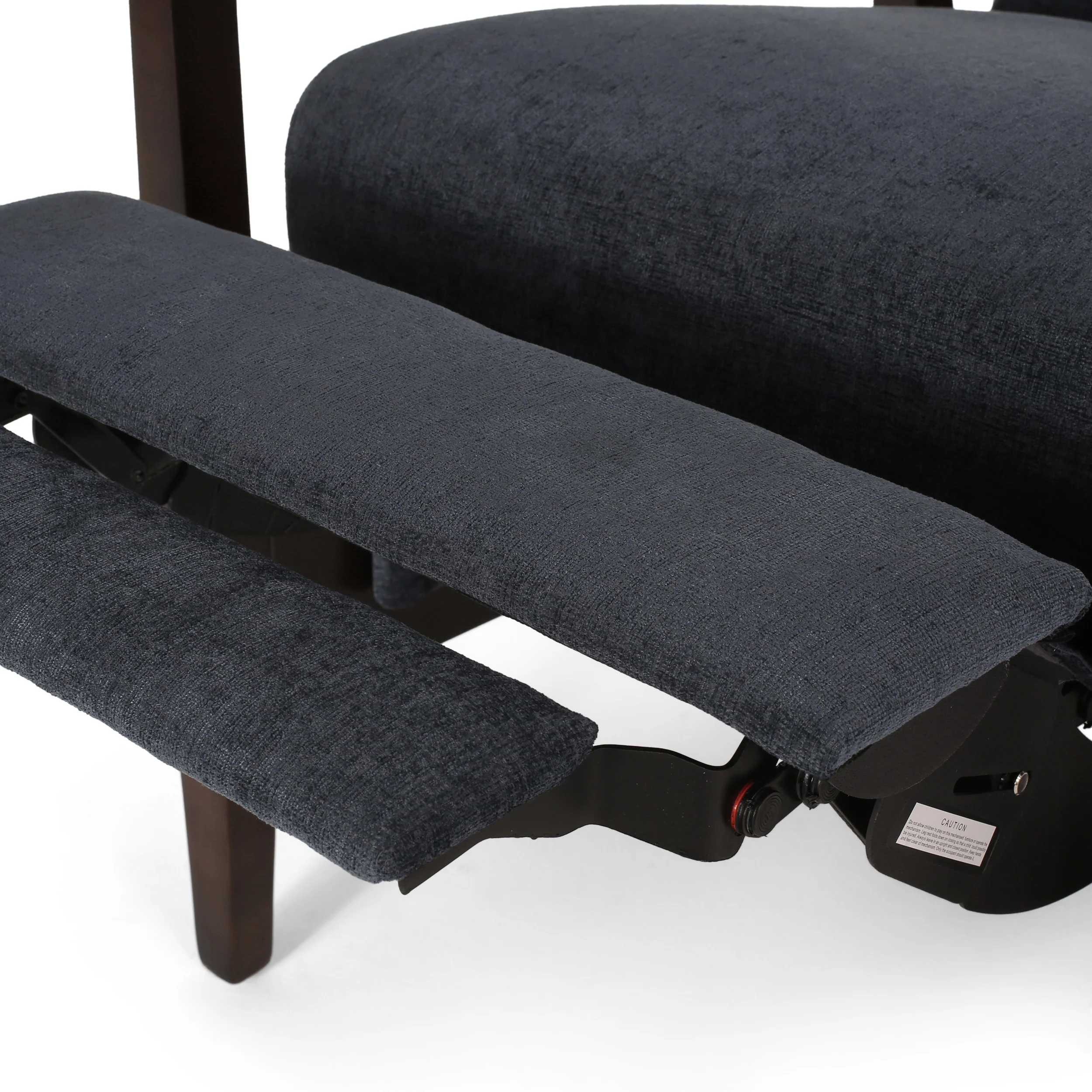 Coulee Contemporary Fabric Upholstered Pushback Recliner - furnishings