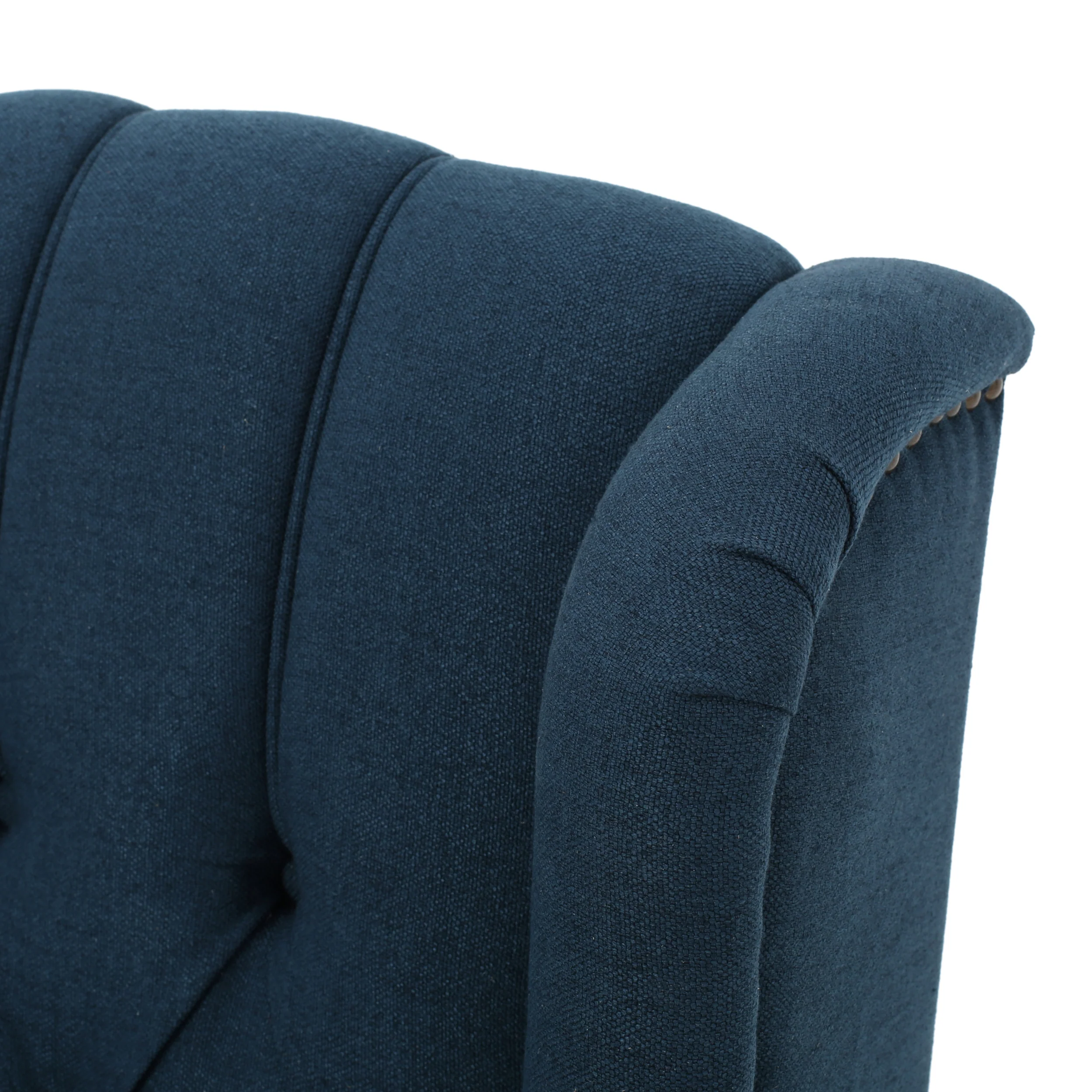 Elizabeth Contemporary Tufted Fabric Recliner (Set of 2) - furnishings