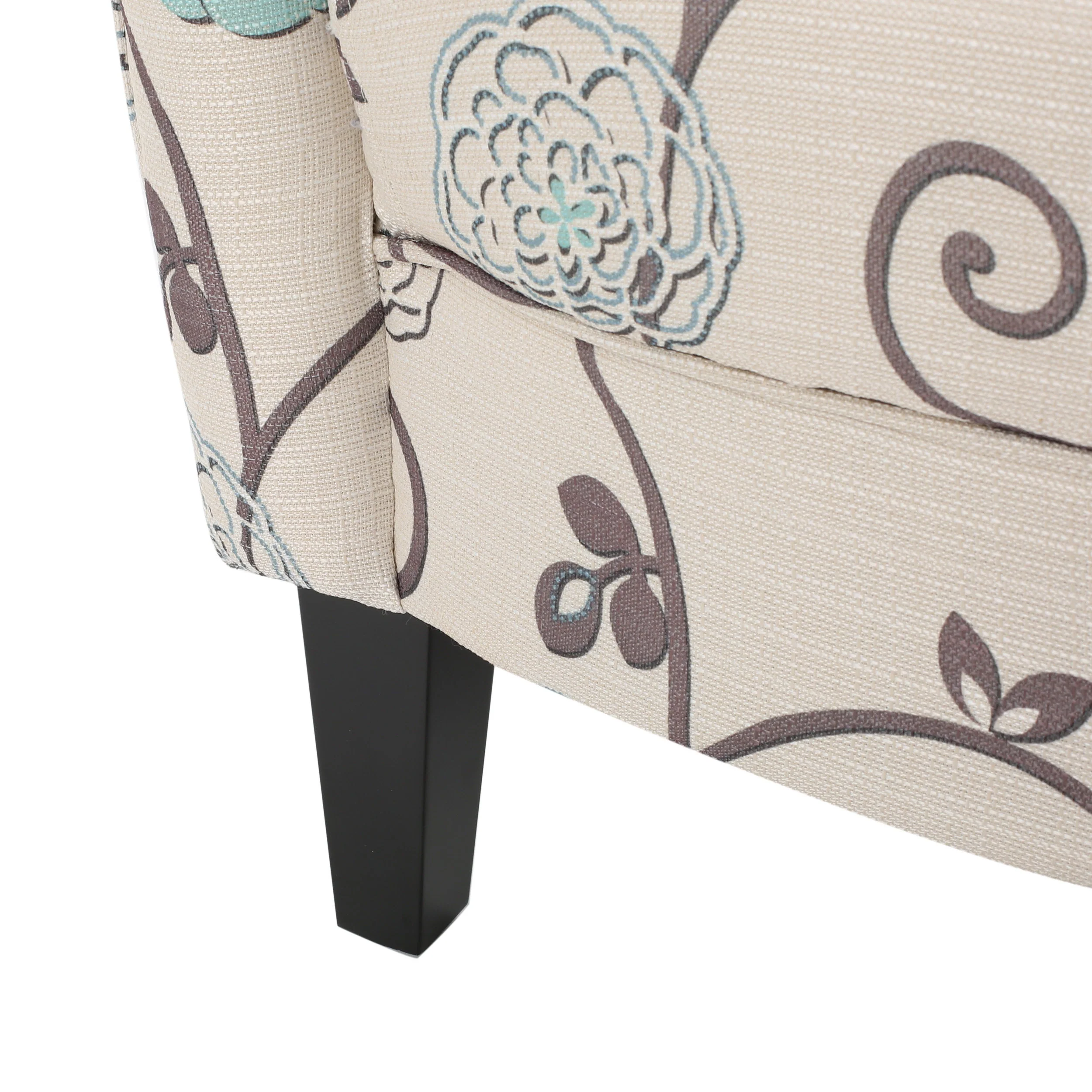Venette Fabric Club Arm Chair - furnishings