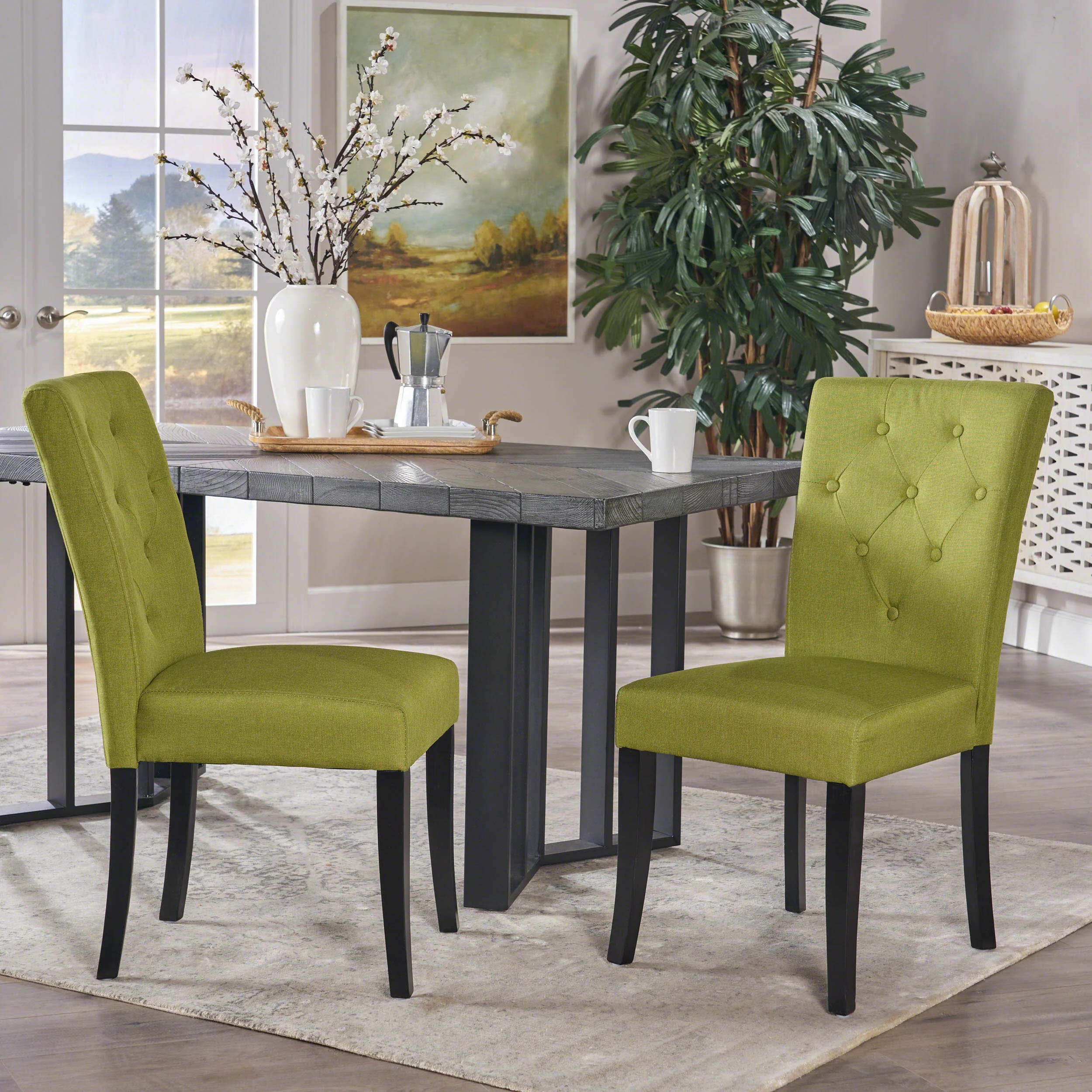Ostrom Fabric Dining Chairs (Set of 2) - furnishings