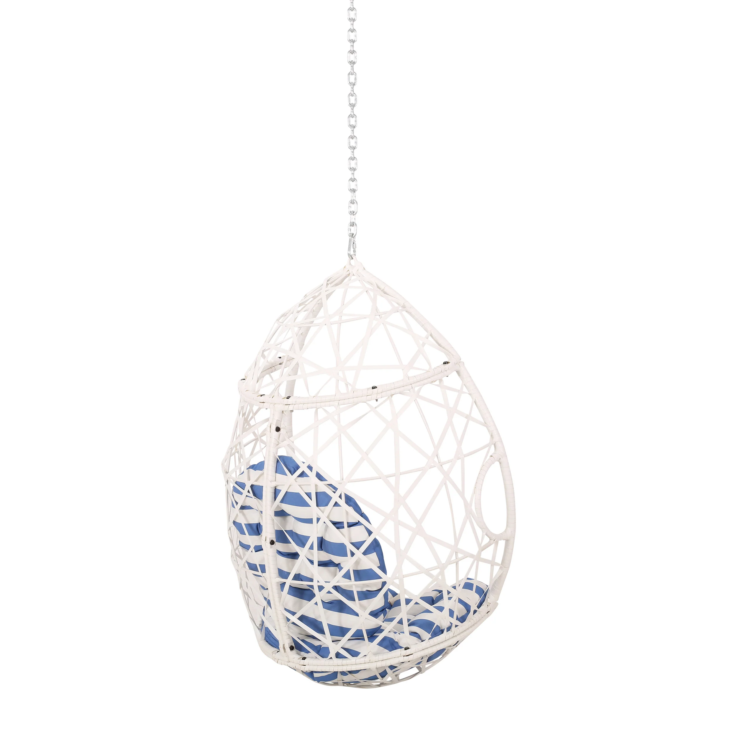 Layden Indoor/Outdoor Wicker Hanging Egg / Teardrop Chair (NO STAND) - furnishings
