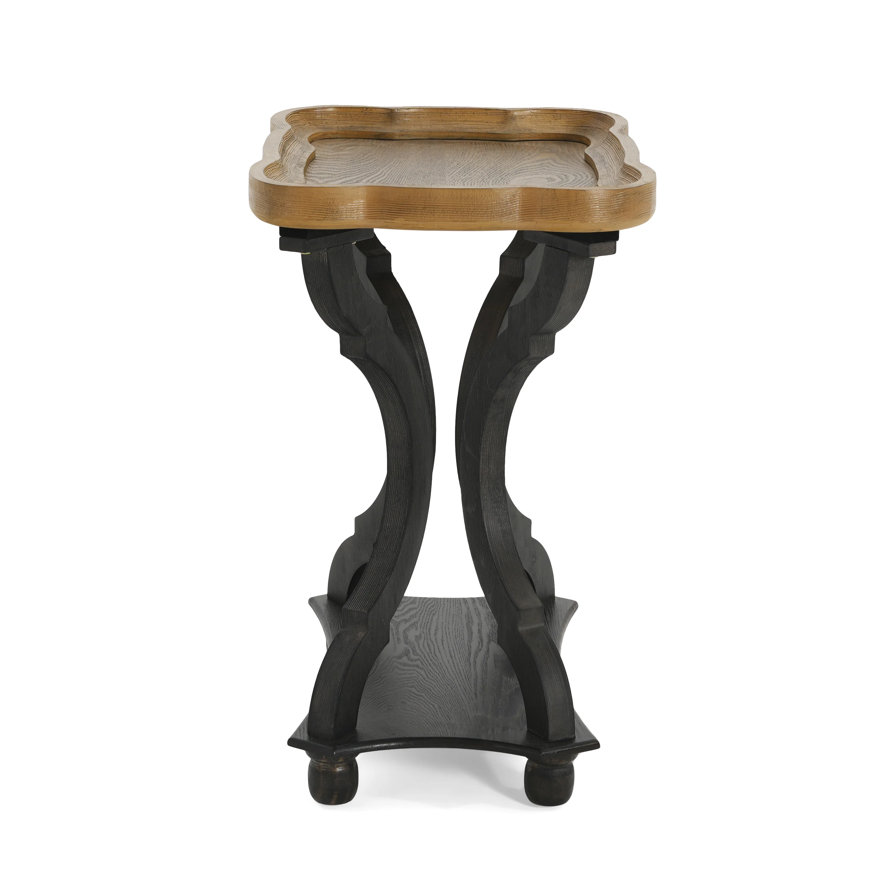 Balthazare Vintage Side Table End Table - furnishings
