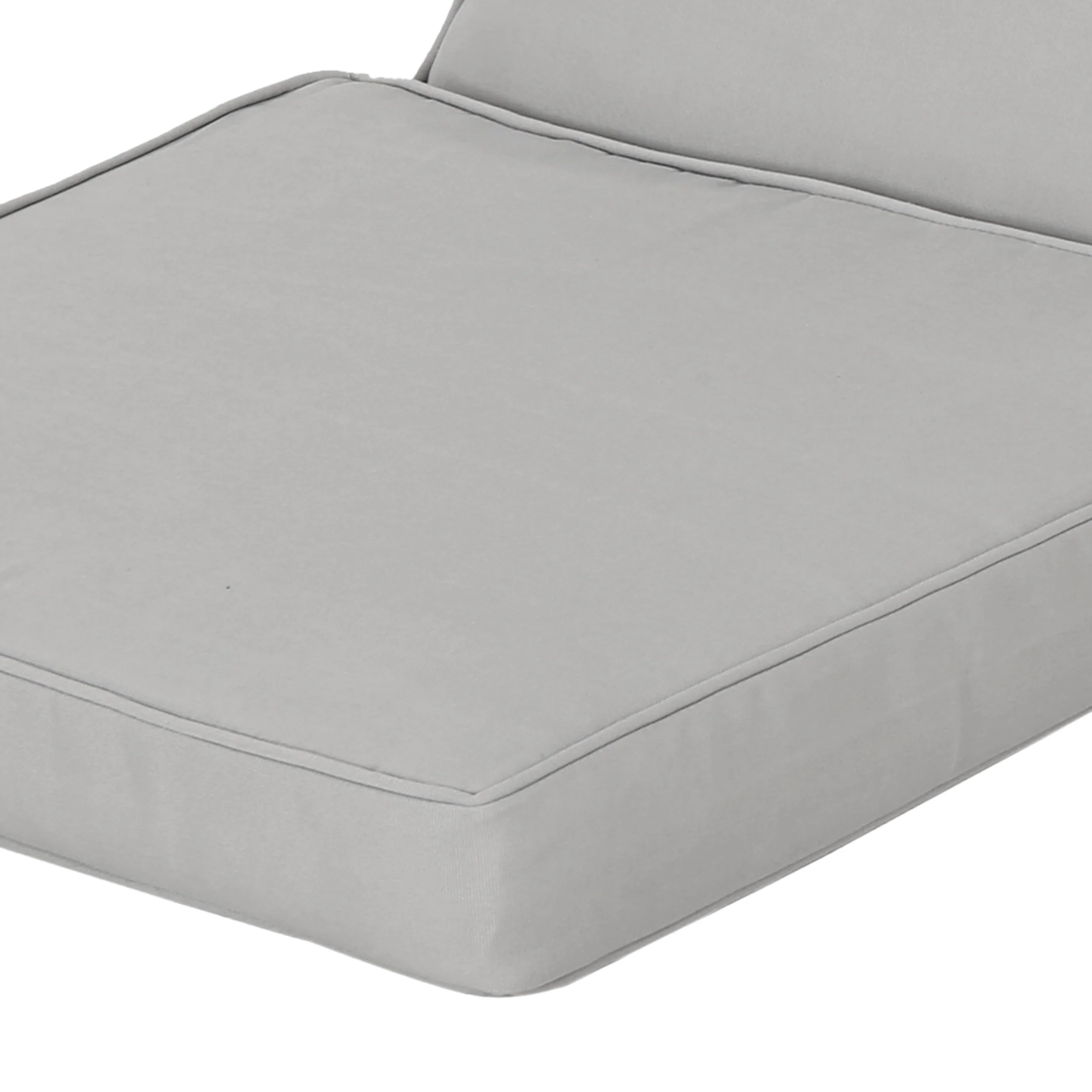 Atiyah Outdoor Water Resistant Fabric Loveseat Cushions with Piping - furnishings
