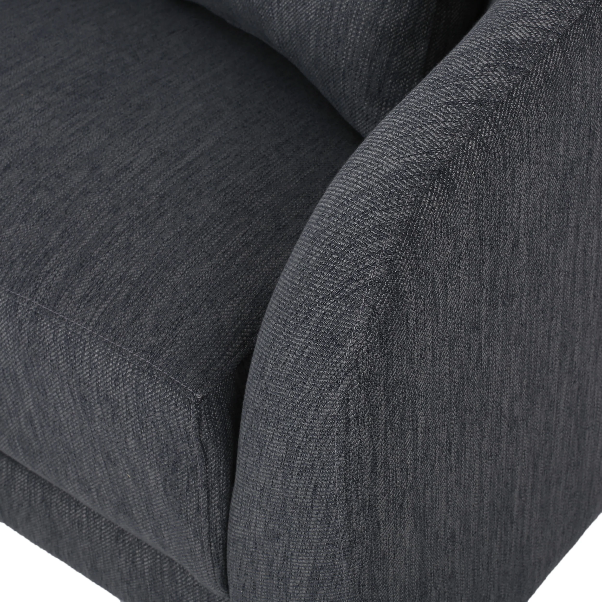 McCardell Contemporary Fabric 3 Seater Curved Sectional Sofa - furnishings