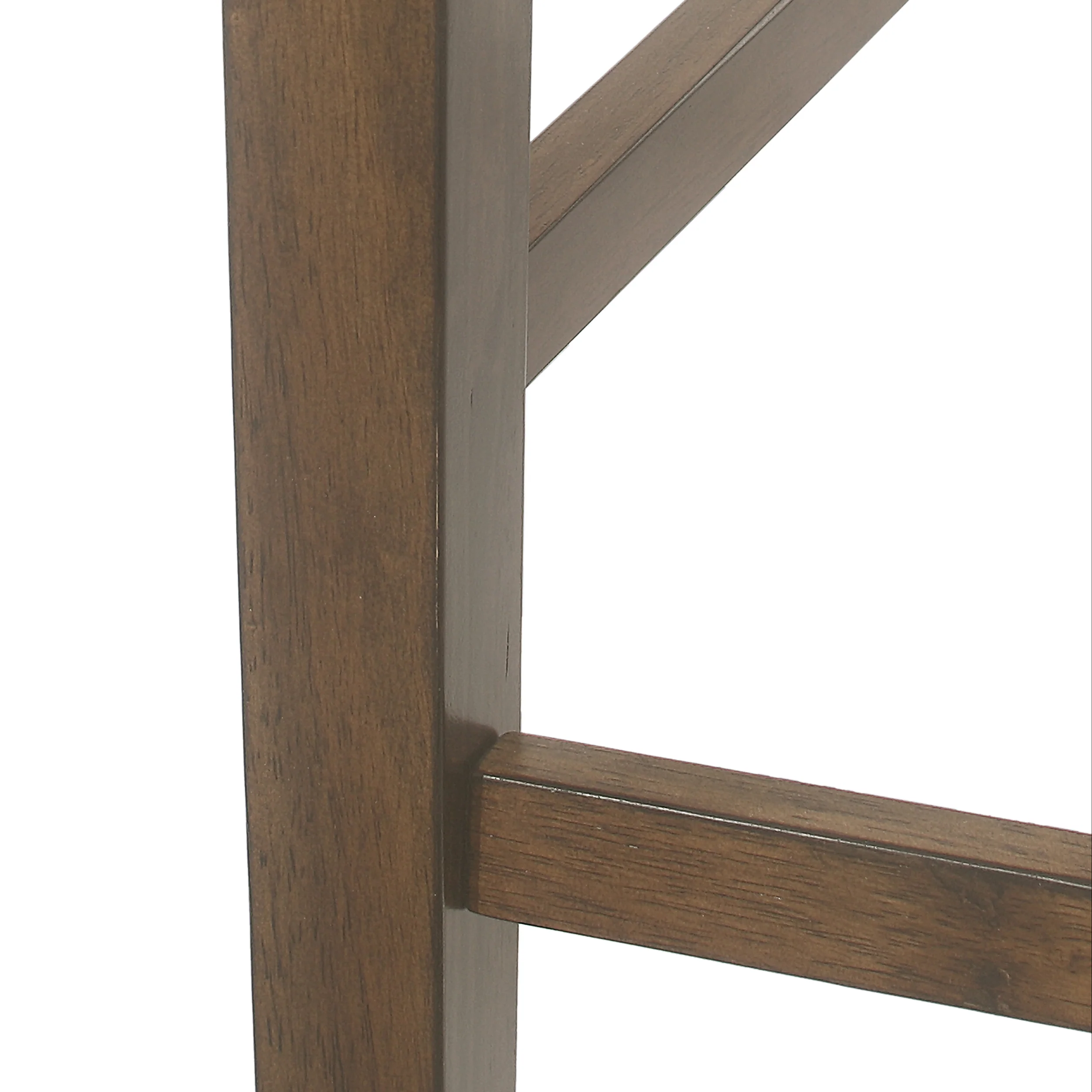 Boughton Farmhouse Upholstered Wood Counter Stools, Set of 2 - furnishings