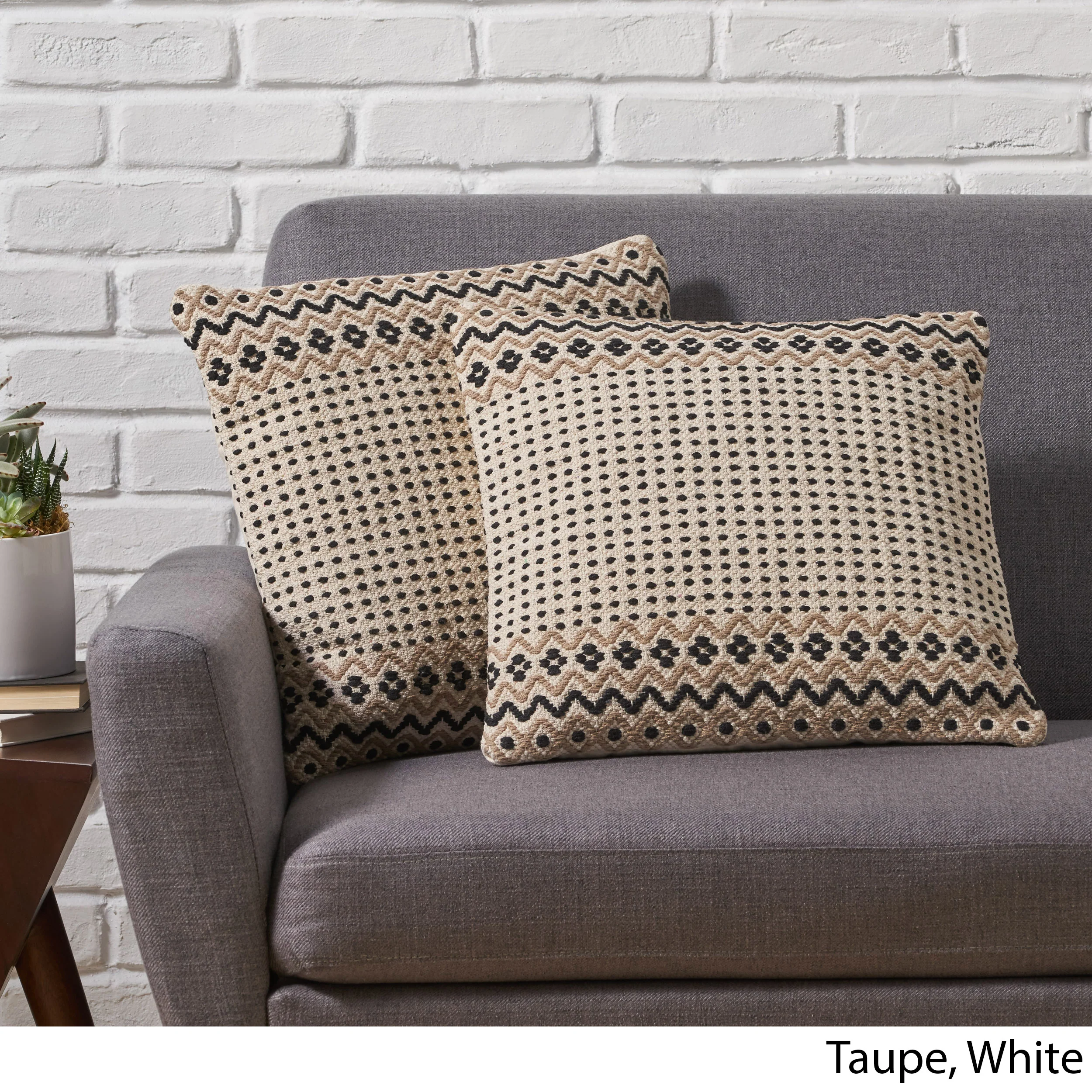 Melisa Boho Cotton Throw Pillow (Set of 2) - furnishings