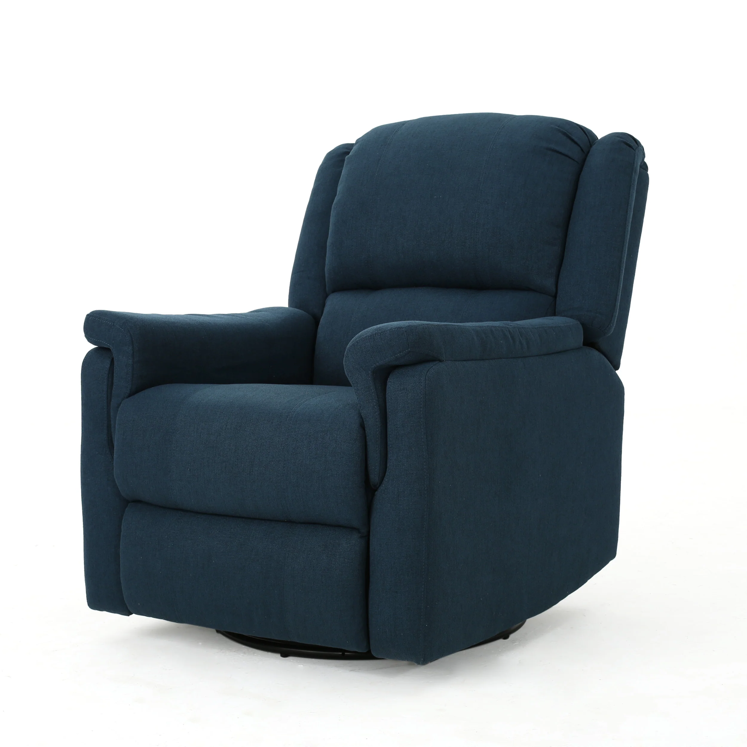 Jemma Tufted Fabric Swivel Gliding Recliner Chair - furnishings
