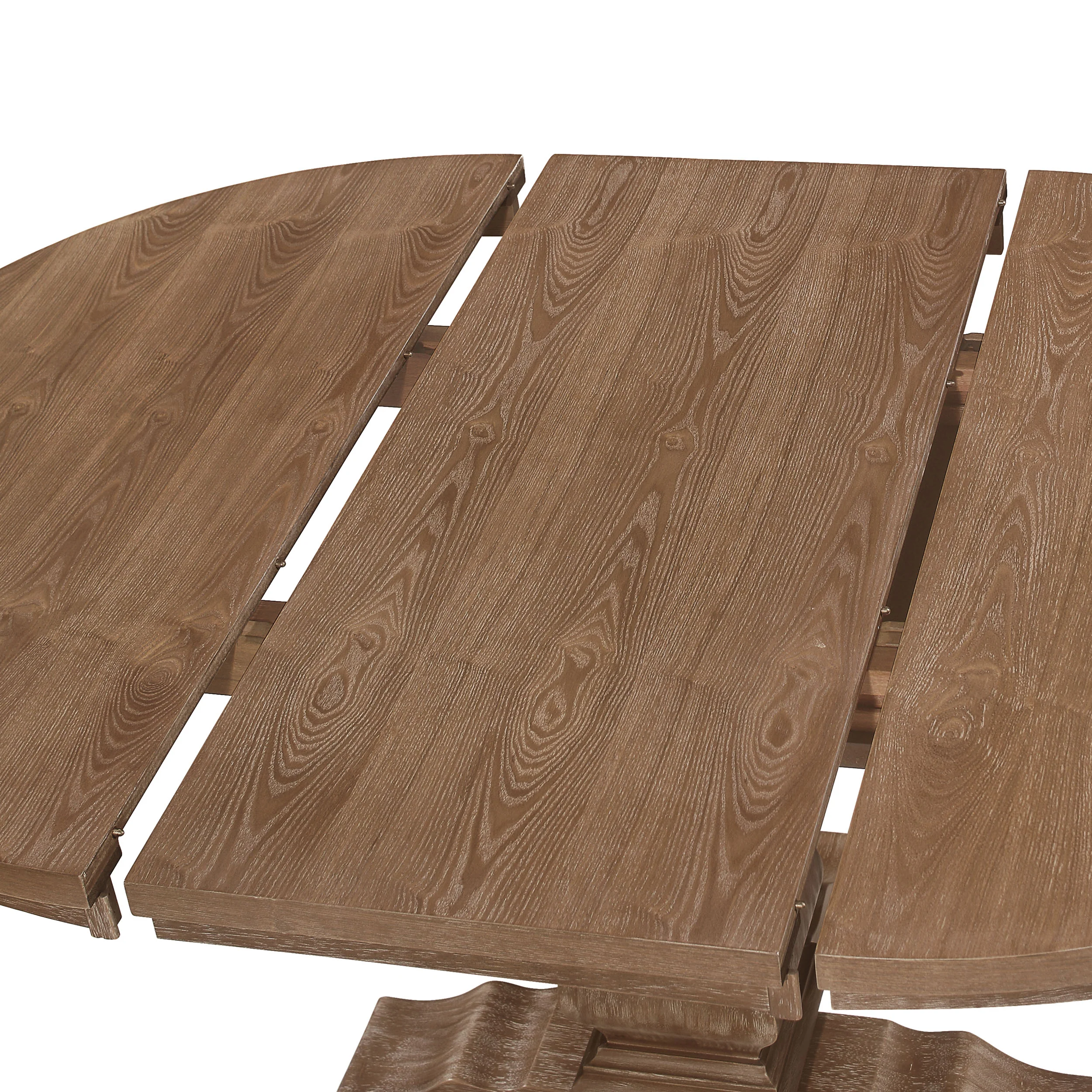 Ladieu Fabric Upholstered Wood 5 Piece Dining Set - furnishings