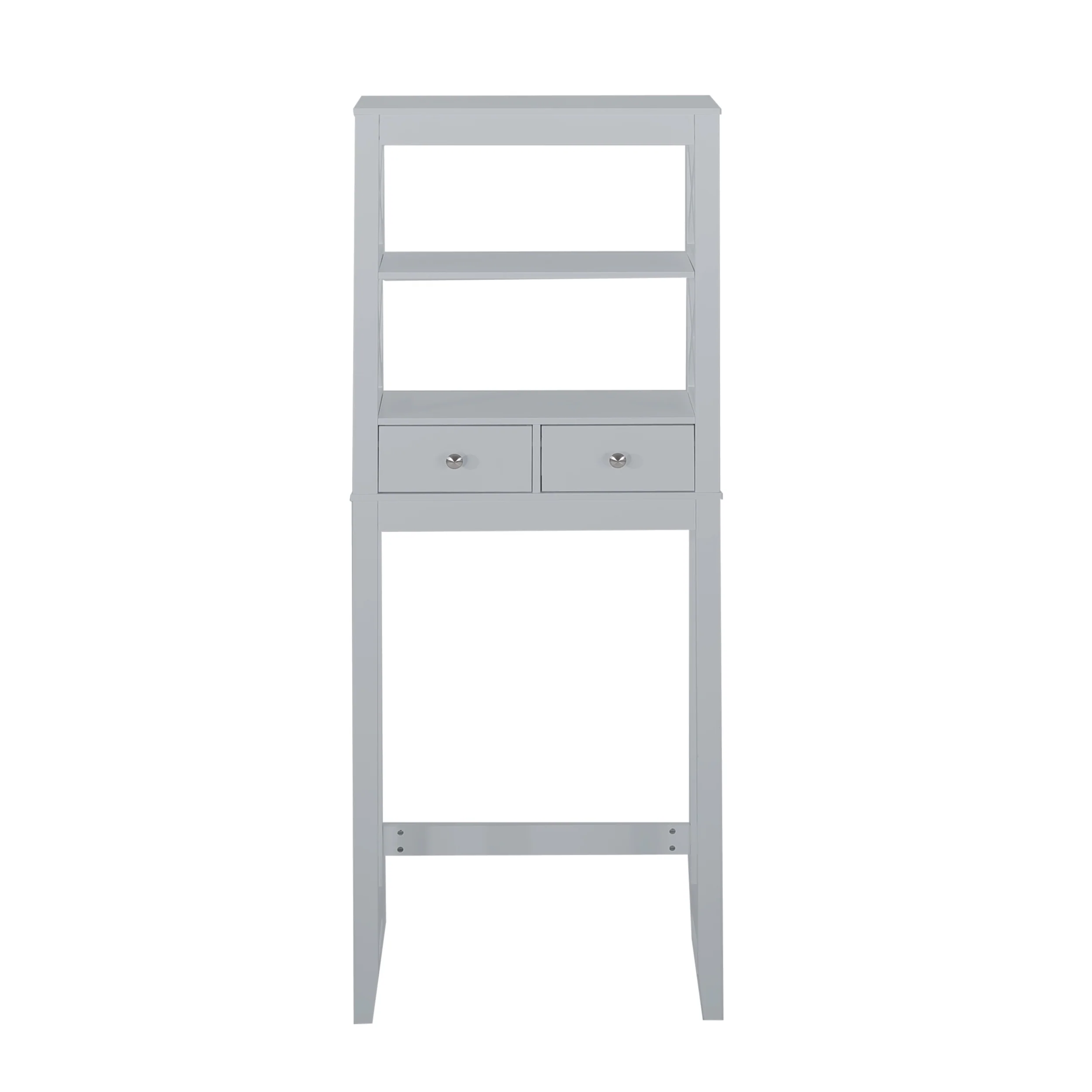 Lewis Modern Over-the-Toilet Storage Rack with Drawers - furnishings