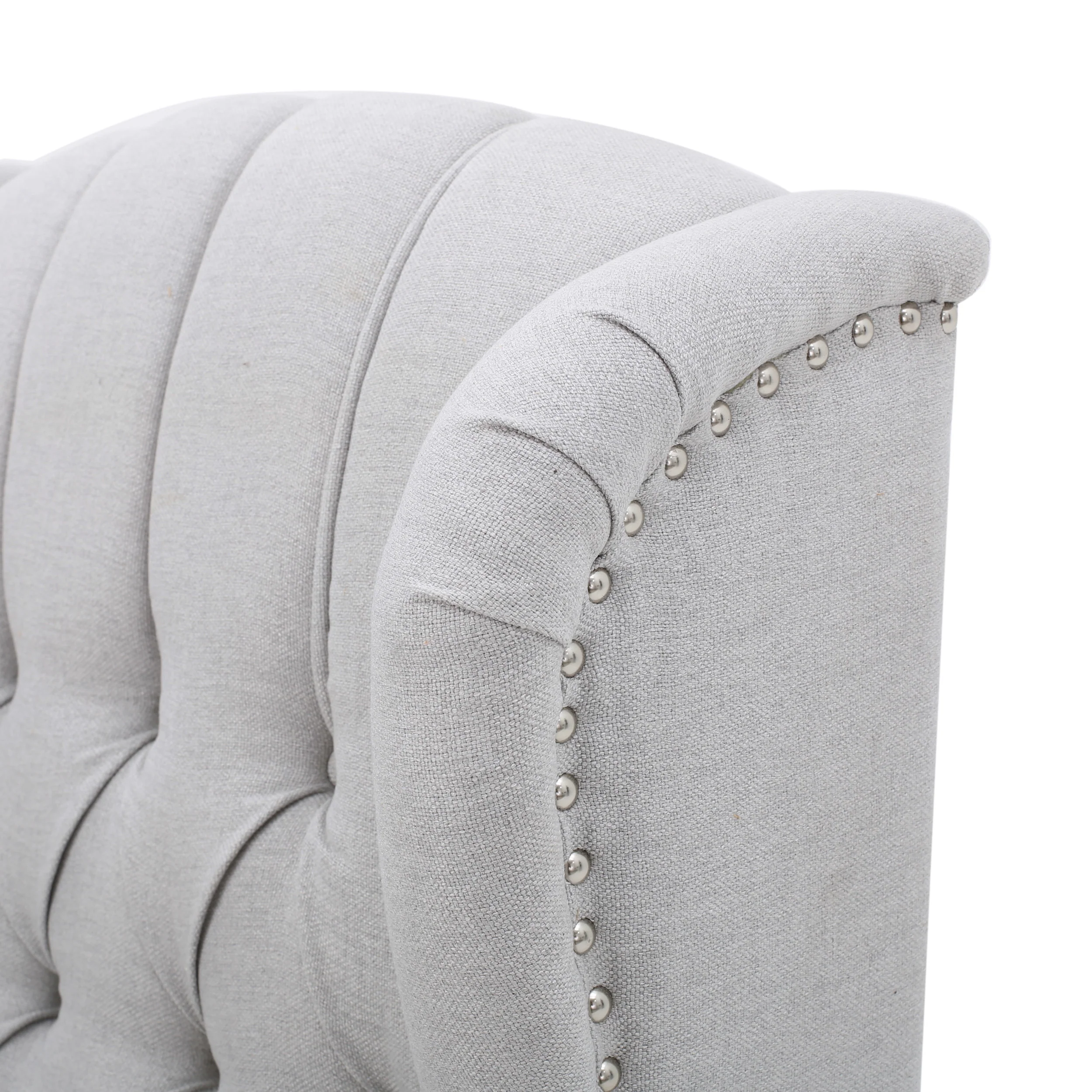 Elizabeth Contemporary Tufted Fabric Recliner (Set of 2) - furnishings