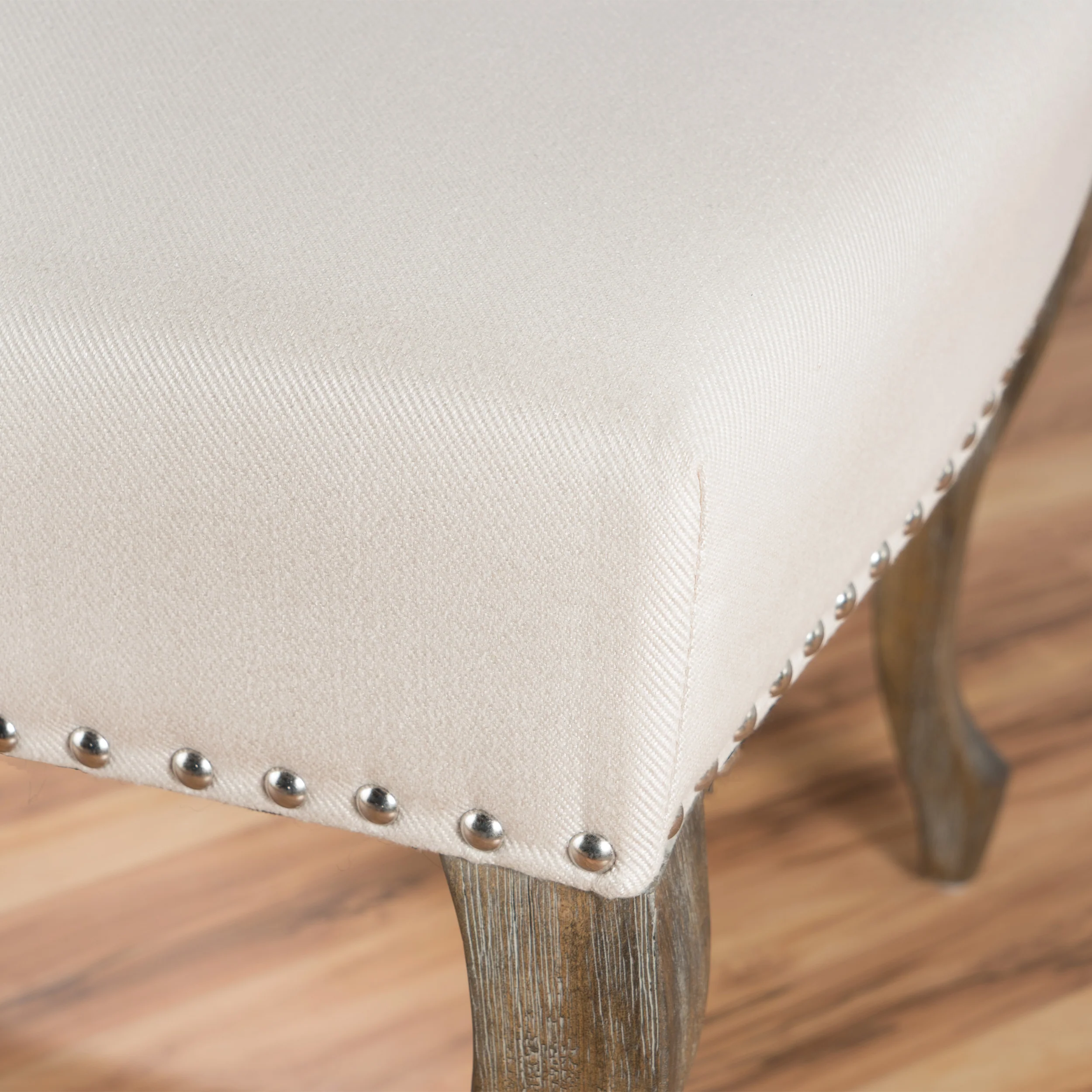 Asheville Modern Fabric Wingback Chair - furnishings